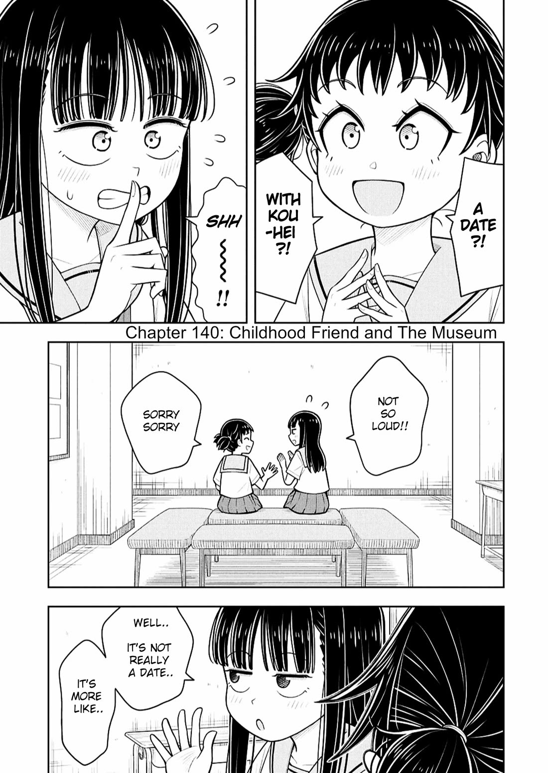 Starting Today She's My Childhood Friend Chapter 140 page 1 - Chapter 140: Childhood Friend and The Museum
