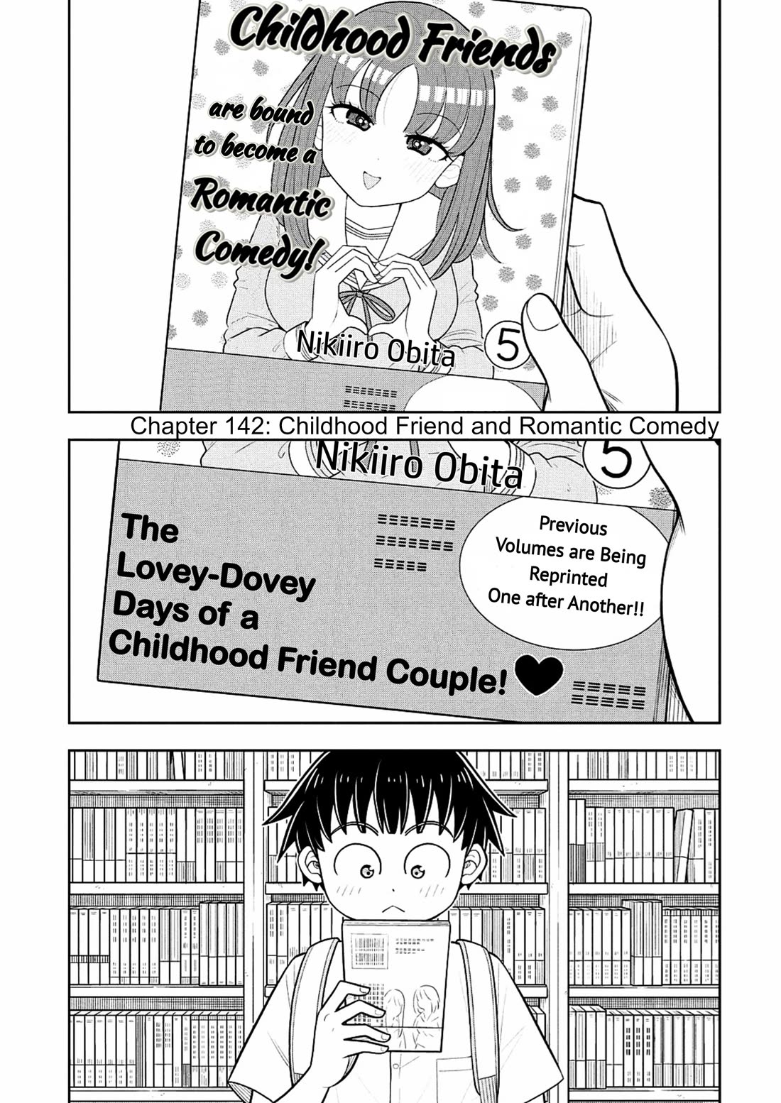 Starting Today She's My Childhood Friend Chapter 142 page 1 - Chapter 142: Childhood Friend and Romantic Comedy