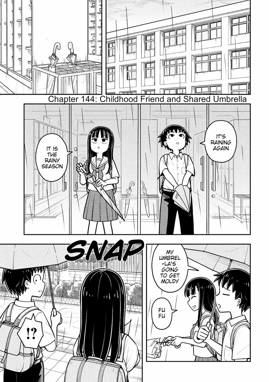 Starting Today She's My Childhood Friend Chapter 144 page 1 - Chapter 144: Childhood Friend and Shared Umbrella