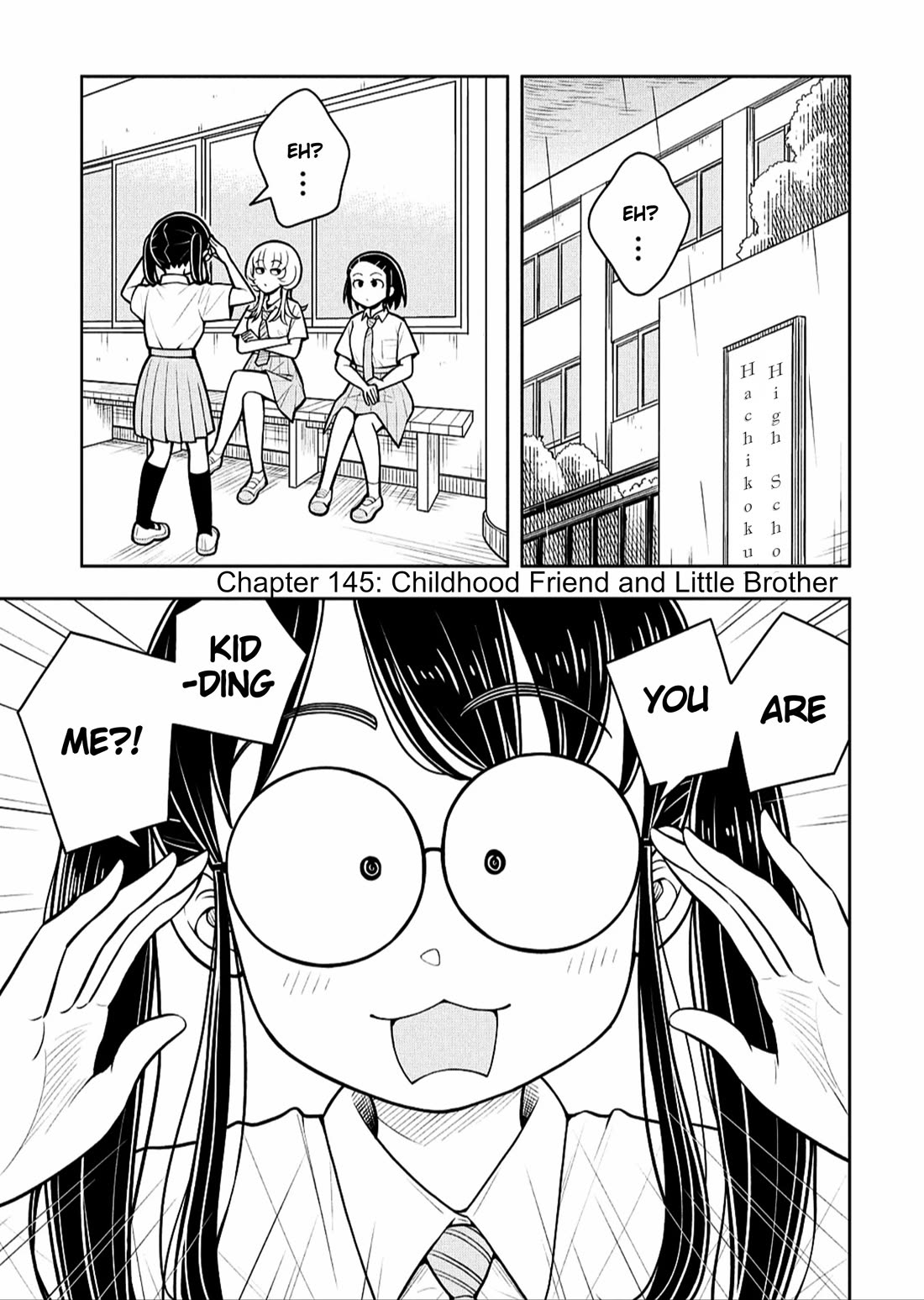 Starting Today She's My Childhood Friend Chapter 145 page 1 - Chapter 145: Childhood Friend and Little Brother