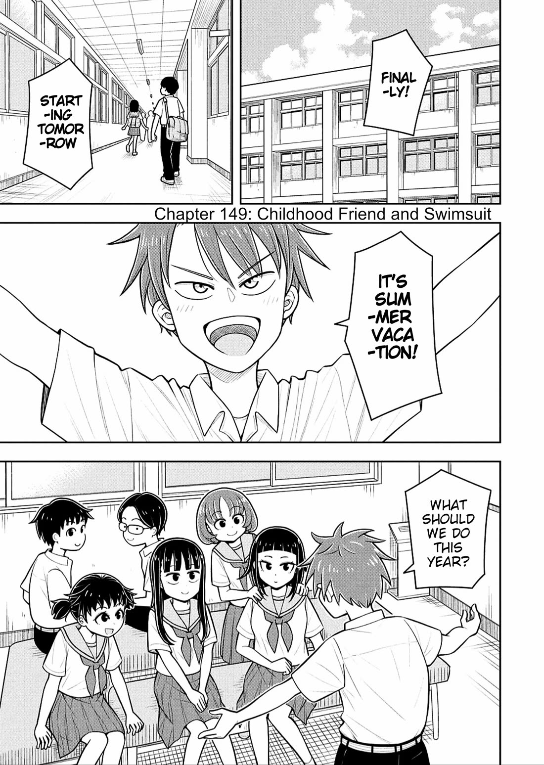 Starting Today She's My Childhood Friend Chapter 149 page 1 - Chapter 149: Childhood Friend and Swimsuit