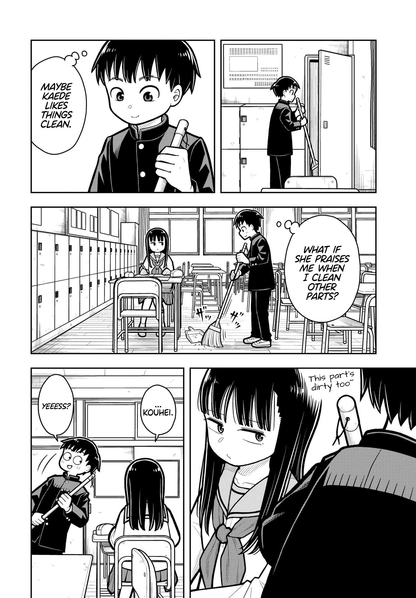 Starting Today She's My Childhood Friend Chapter 15.5 page 4 - Chapter 15.5: Special chapter: Childhood friends and cleaning