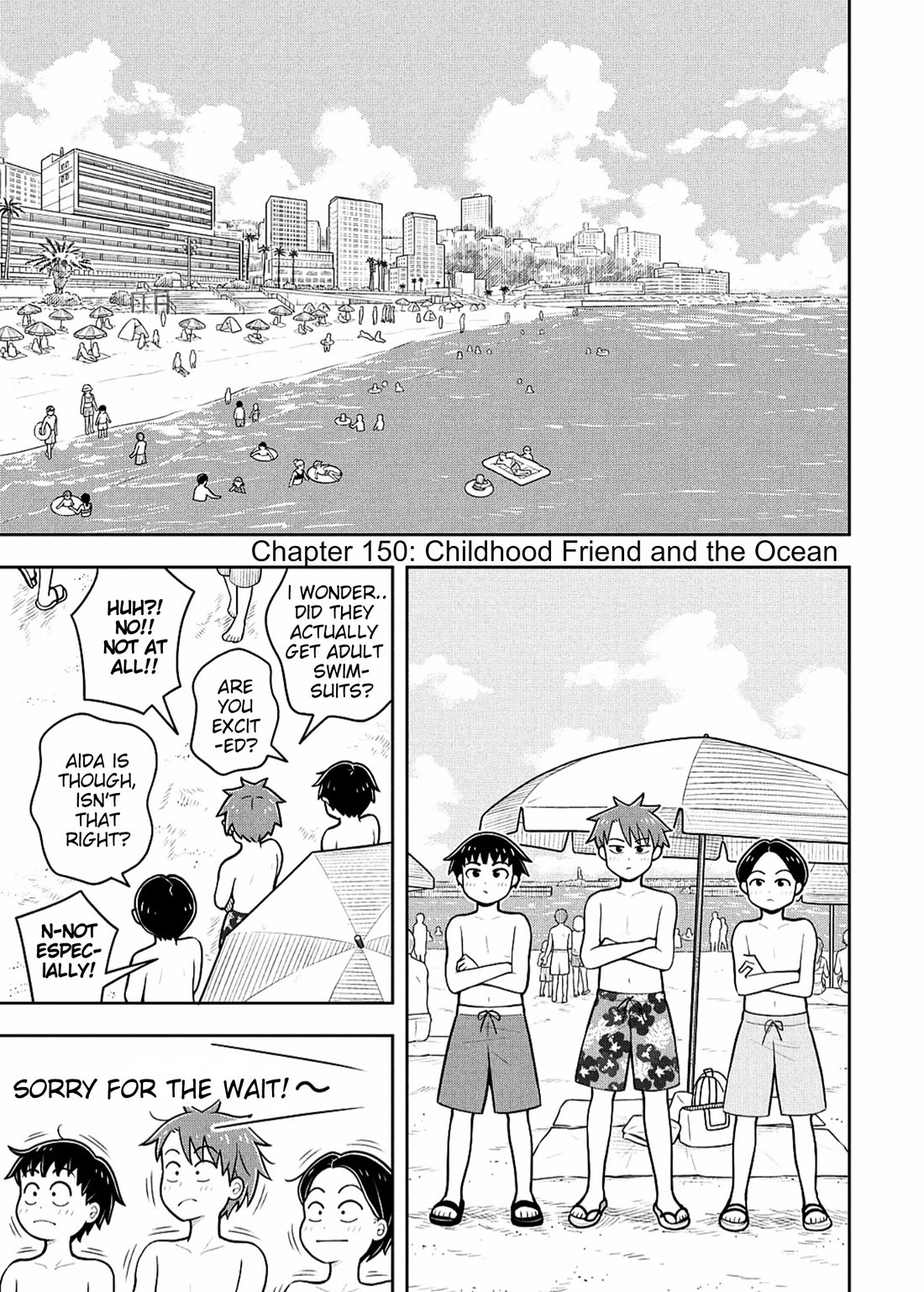 Starting Today She's My Childhood Friend Chapter 150 page 1 - Chapter 150: Childhood Friend and Swimsuit