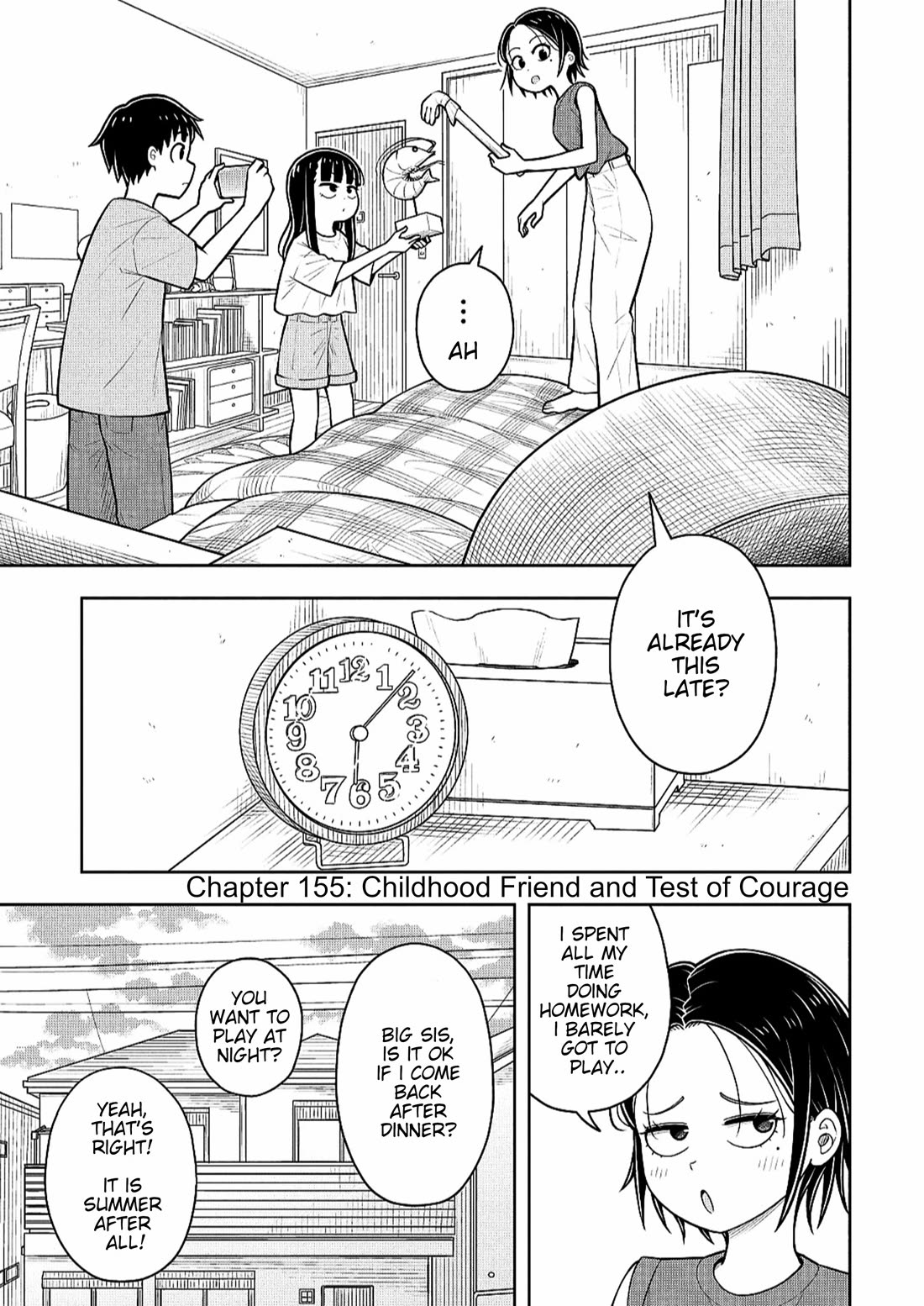 Starting Today She's My Childhood Friend Chapter 155 page 1 - Chapter 155: Childhood Friend and Test of Courage