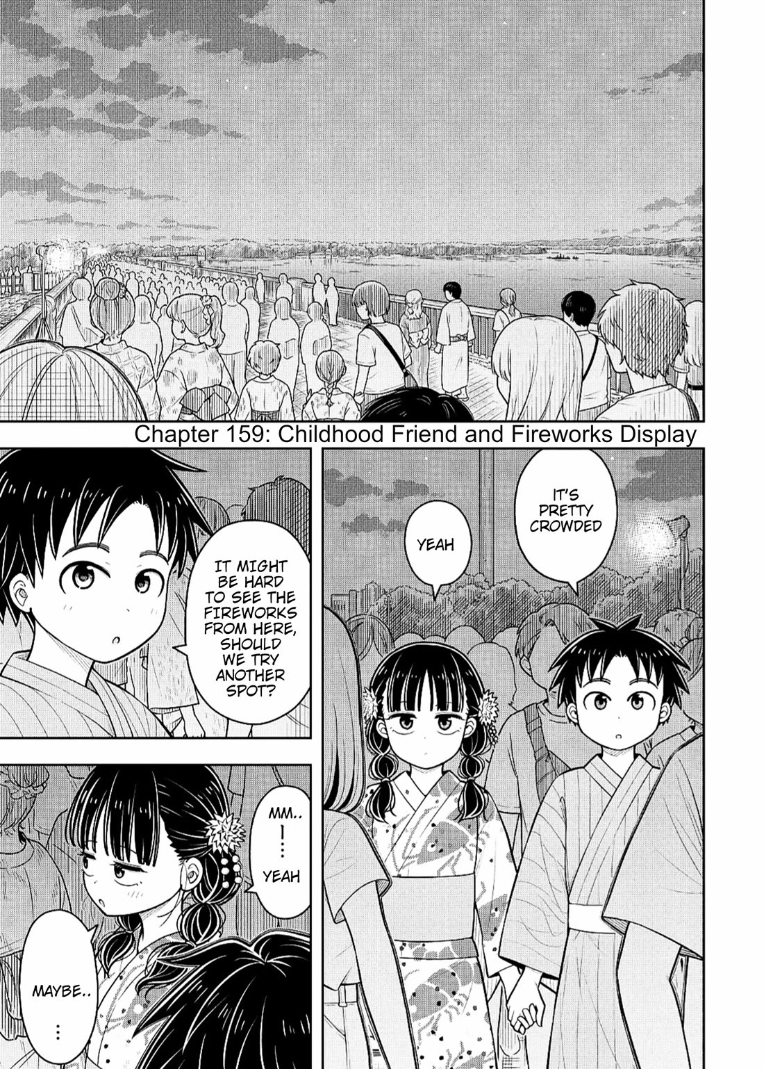 Starting Today She's My Childhood Friend Chapter 159 page 1 - Chapter 159: Childhood Friend and Fireworks Display
