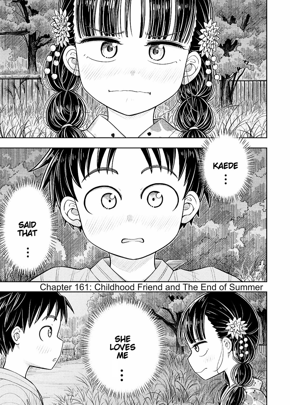 Starting Today She's My Childhood Friend Chapter 161 page 1 - Chapter 161: Childhood Friend and The End of Summer