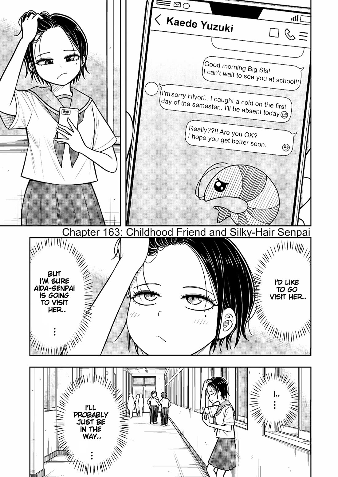 Starting Today She's My Childhood Friend Chapter 163 page 1 - Chapter 163: Childhood Friend and Silky-Hair Senpai