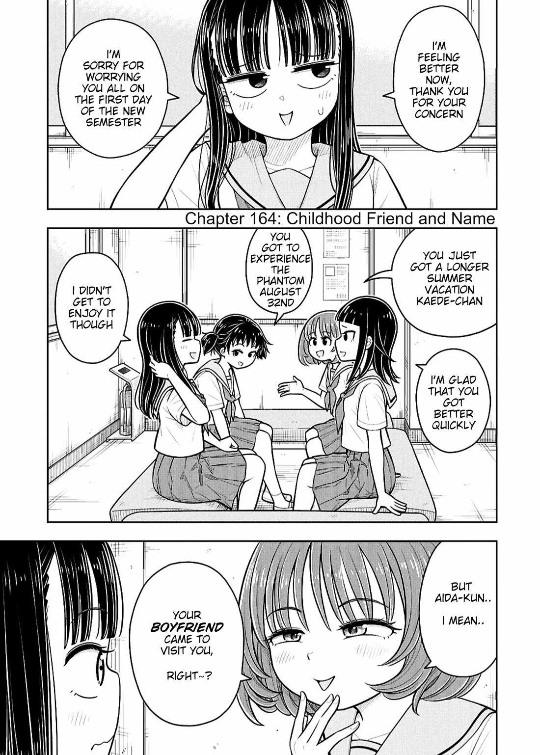 Starting Today She's My Childhood Friend Chapter 164 page 1 - Chapter 164: Childhood Friend and Name