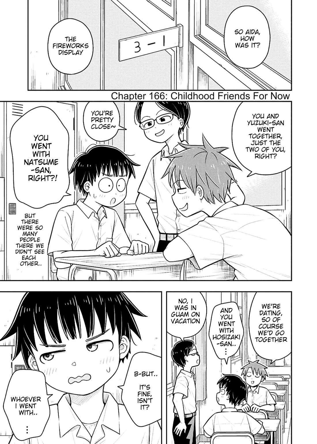 Starting Today She's My Childhood Friend Chapter 166 page 1 - Chapter 166: Childhood Friends For Now