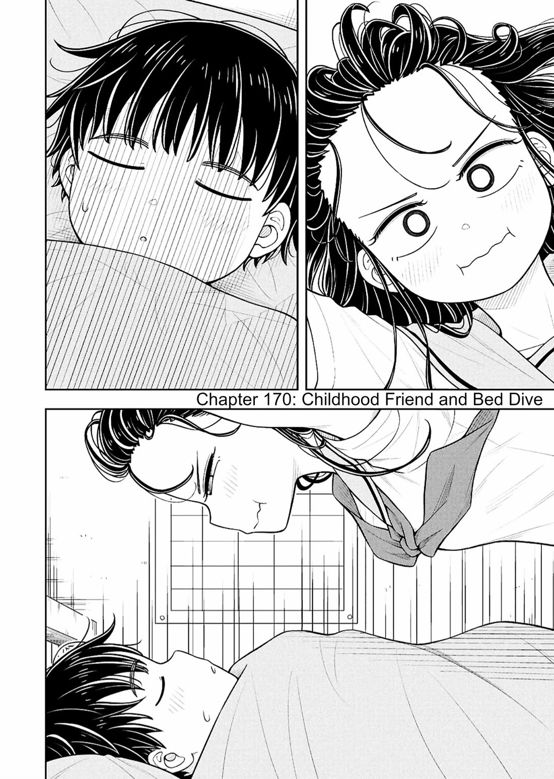 Starting Today She's My Childhood Friend Chapter 170 page 1 - Chapter 170: Childhood Friend and Bed Dive