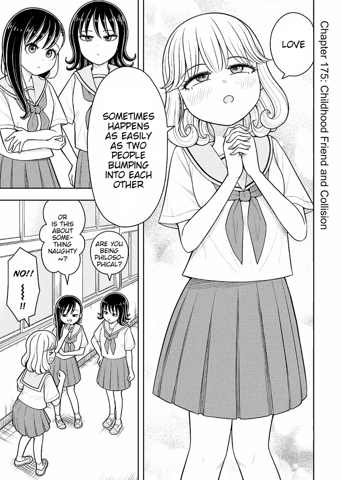 Starting Today She's My Childhood Friend Chapter 175 page 1 - Chapter 175: Childhood Friend and Collision