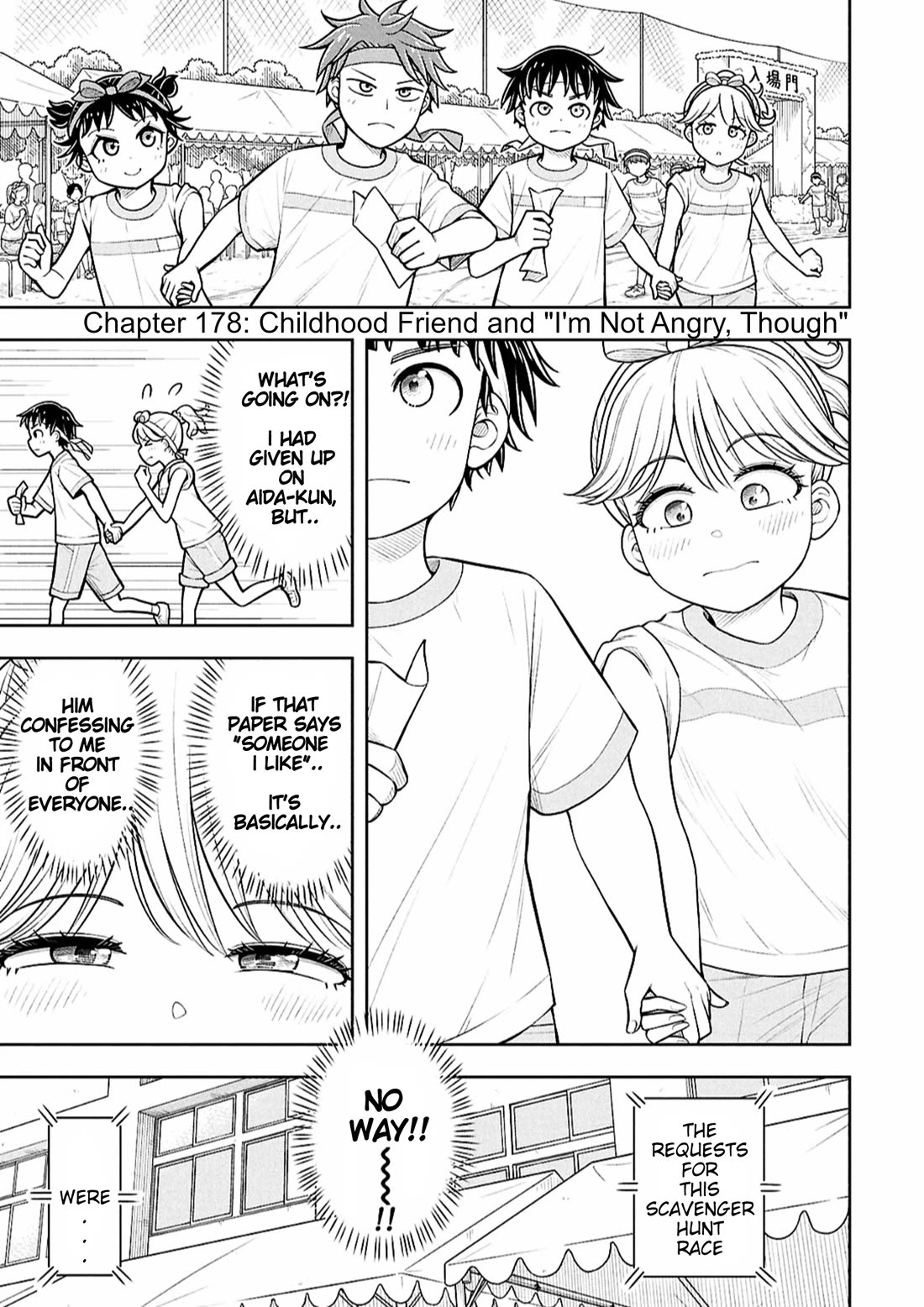 Starting Today She's My Childhood Friend Chapter 178 page 1 - Chapter 178: Childhood Friend and "I'm Not Angry, Though"