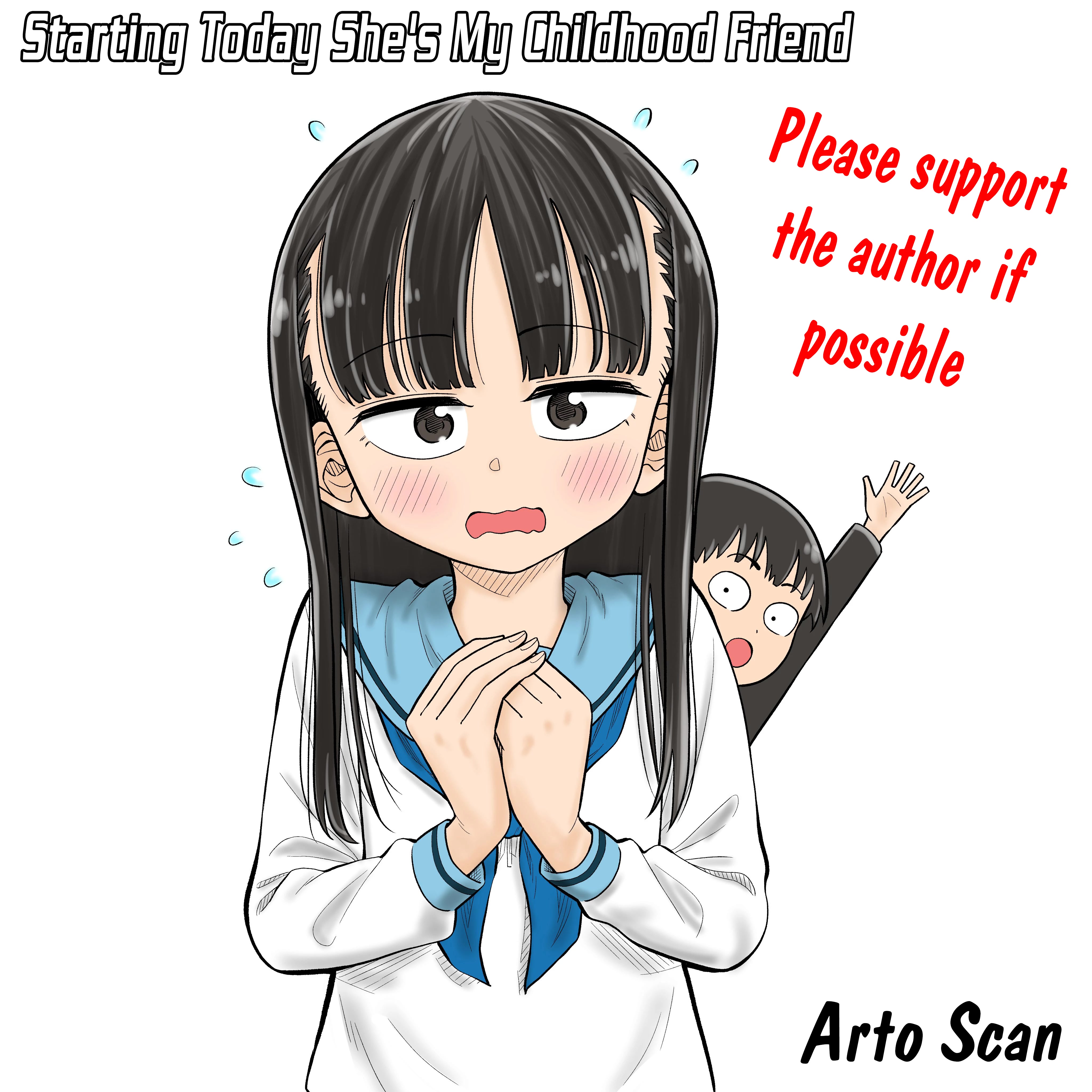 Starting Today She's My Childhood Friend Chapter 26 page 14 - Chapter 26: Childhood friends and before the test