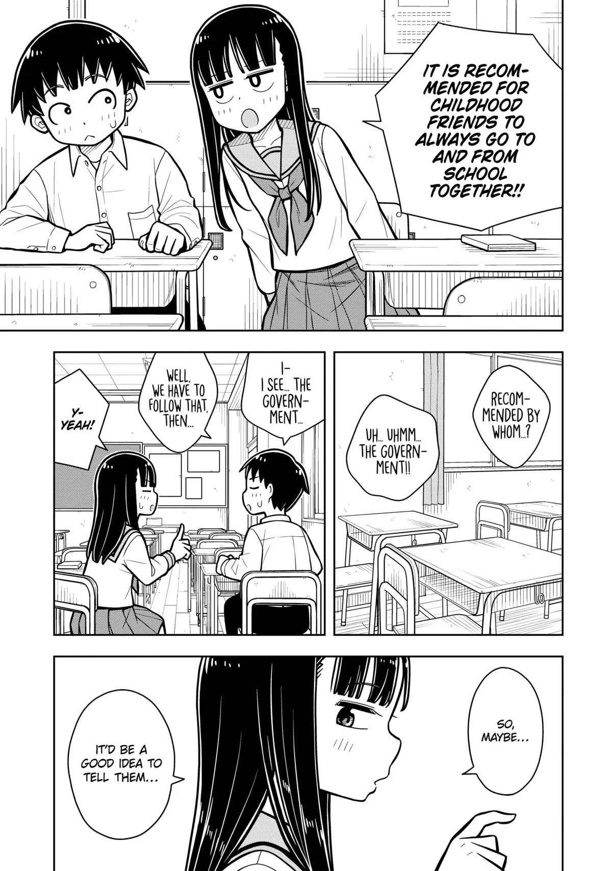 Starting Today She's My Childhood Friend Chapter 33 page 7 - Chapter 33: Childhood Friends and After School
