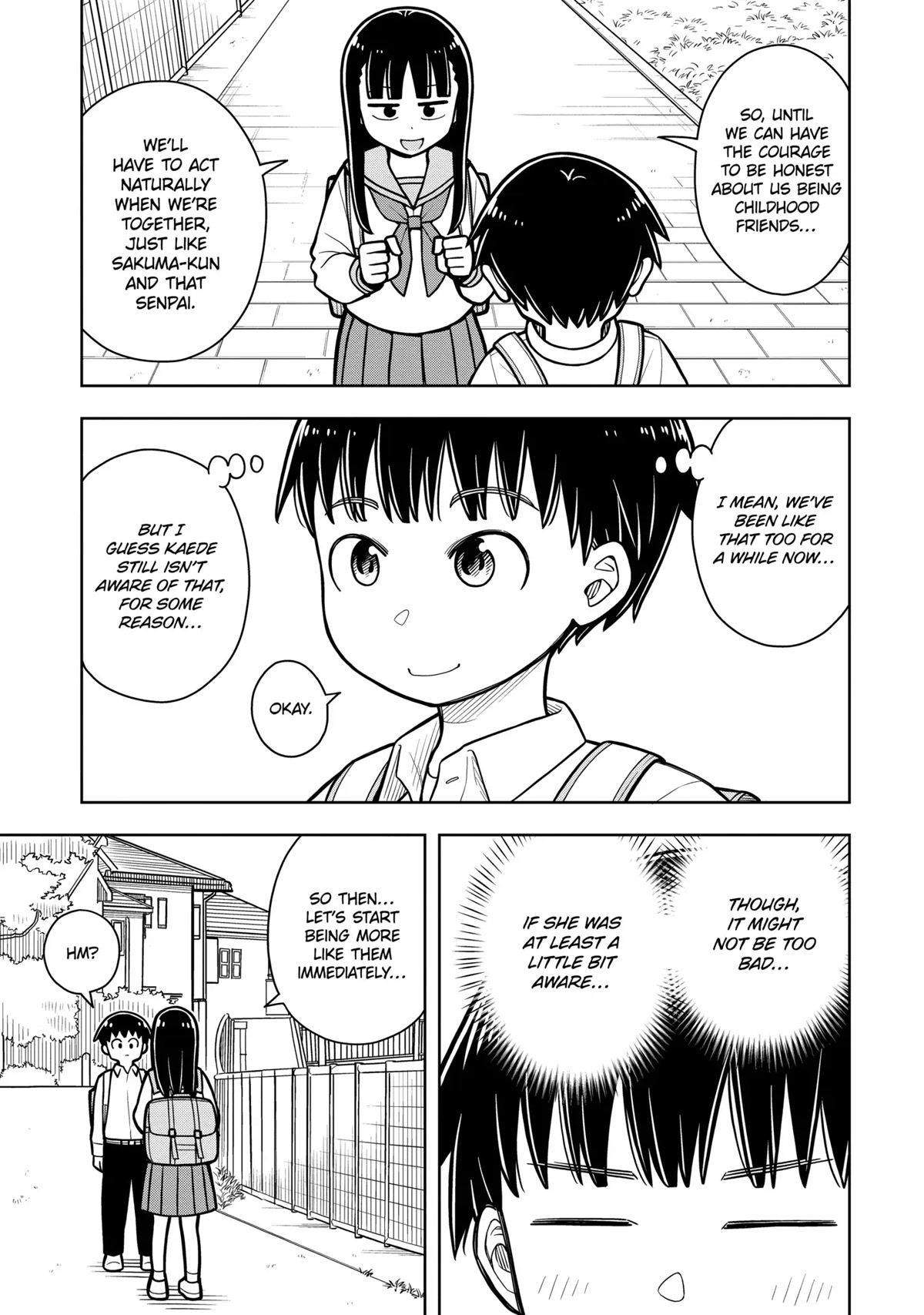 Starting Today She's My Childhood Friend Chapter 34 page 11 - Chapter 34: Childhood Friends and Rumours