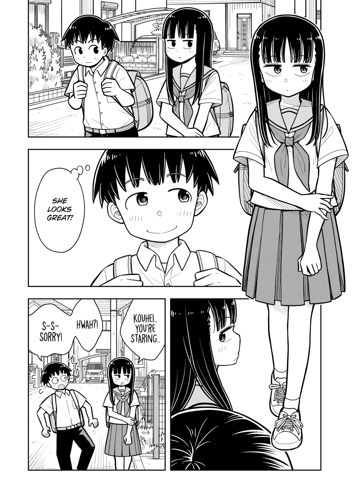 Starting Today She's My Childhood Friend Chapter 35 page 4 - Chapter 35: Childhood Friends and Changing Uniforms