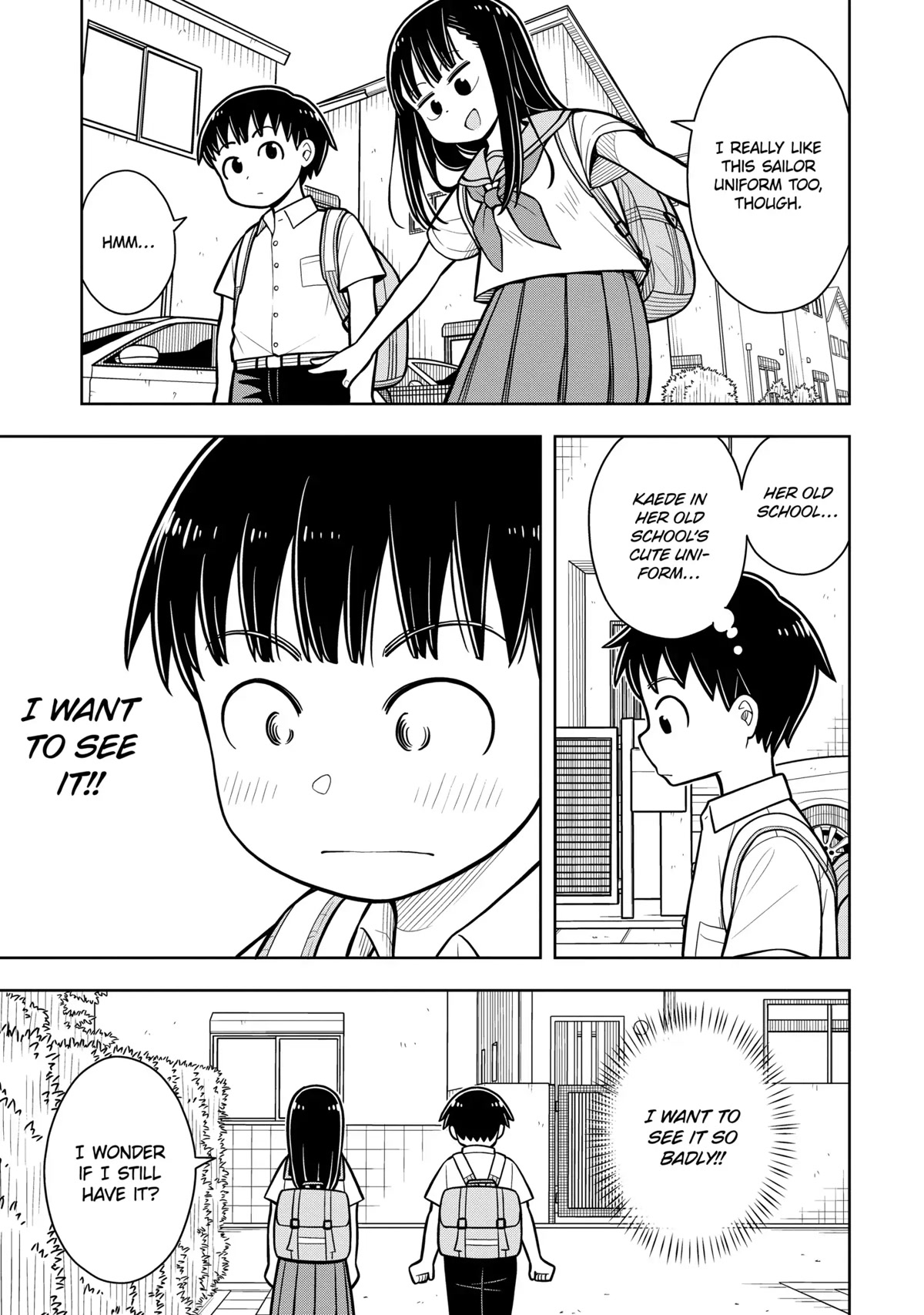 Starting Today She's My Childhood Friend Chapter 35 page 7 - Chapter 35: Childhood Friends and Changing Uniforms
