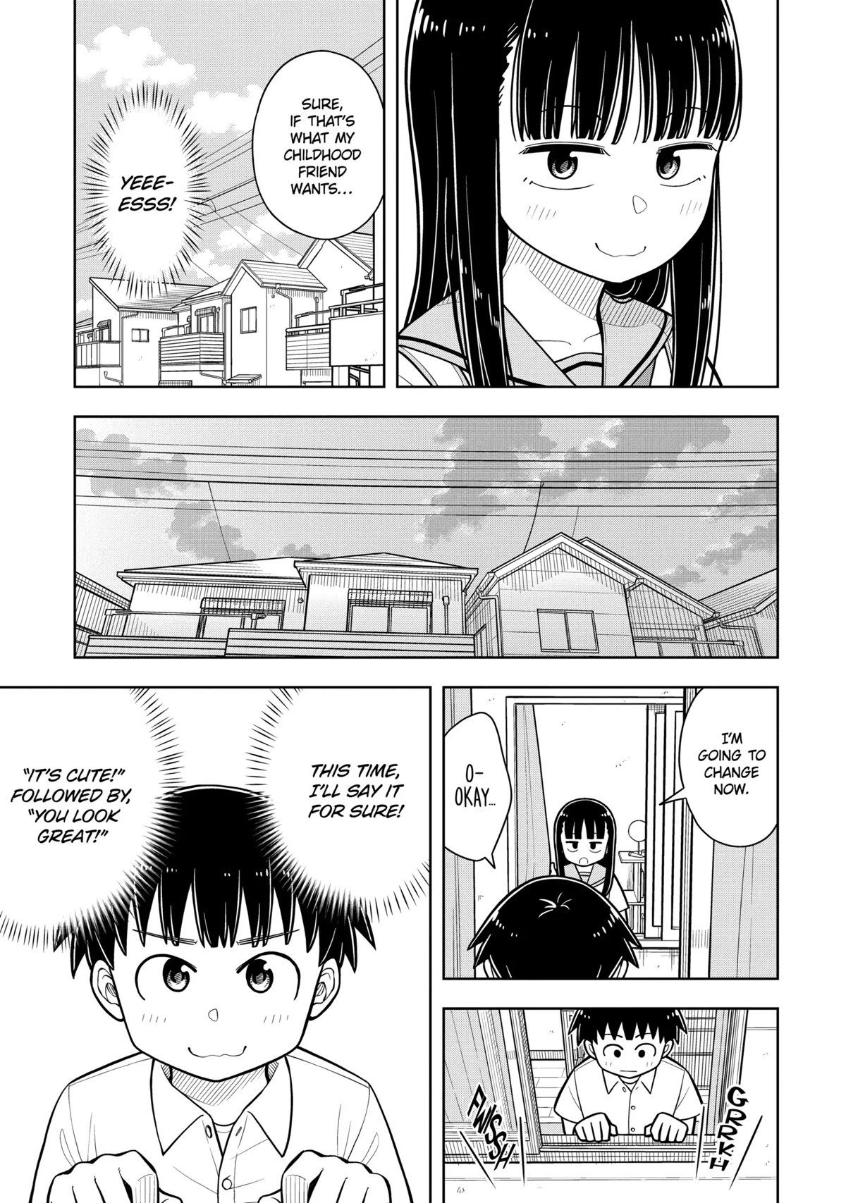 Starting Today She's My Childhood Friend Chapter 35 page 9 - Chapter 35: Childhood Friends and Changing Uniforms