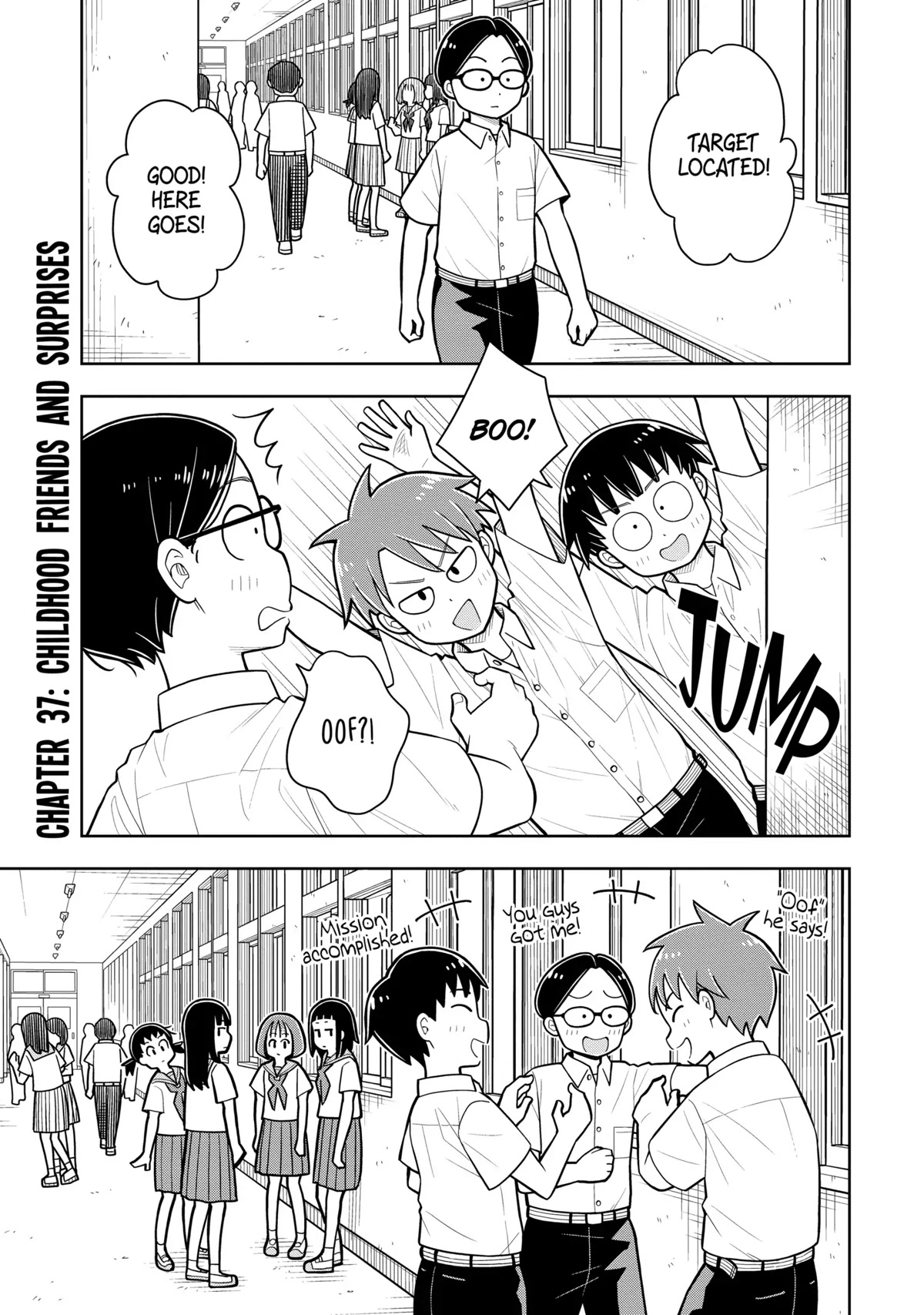Starting Today She's My Childhood Friend Chapter 37 page 1 - Chapter 37: Childhood Friends and Surprises