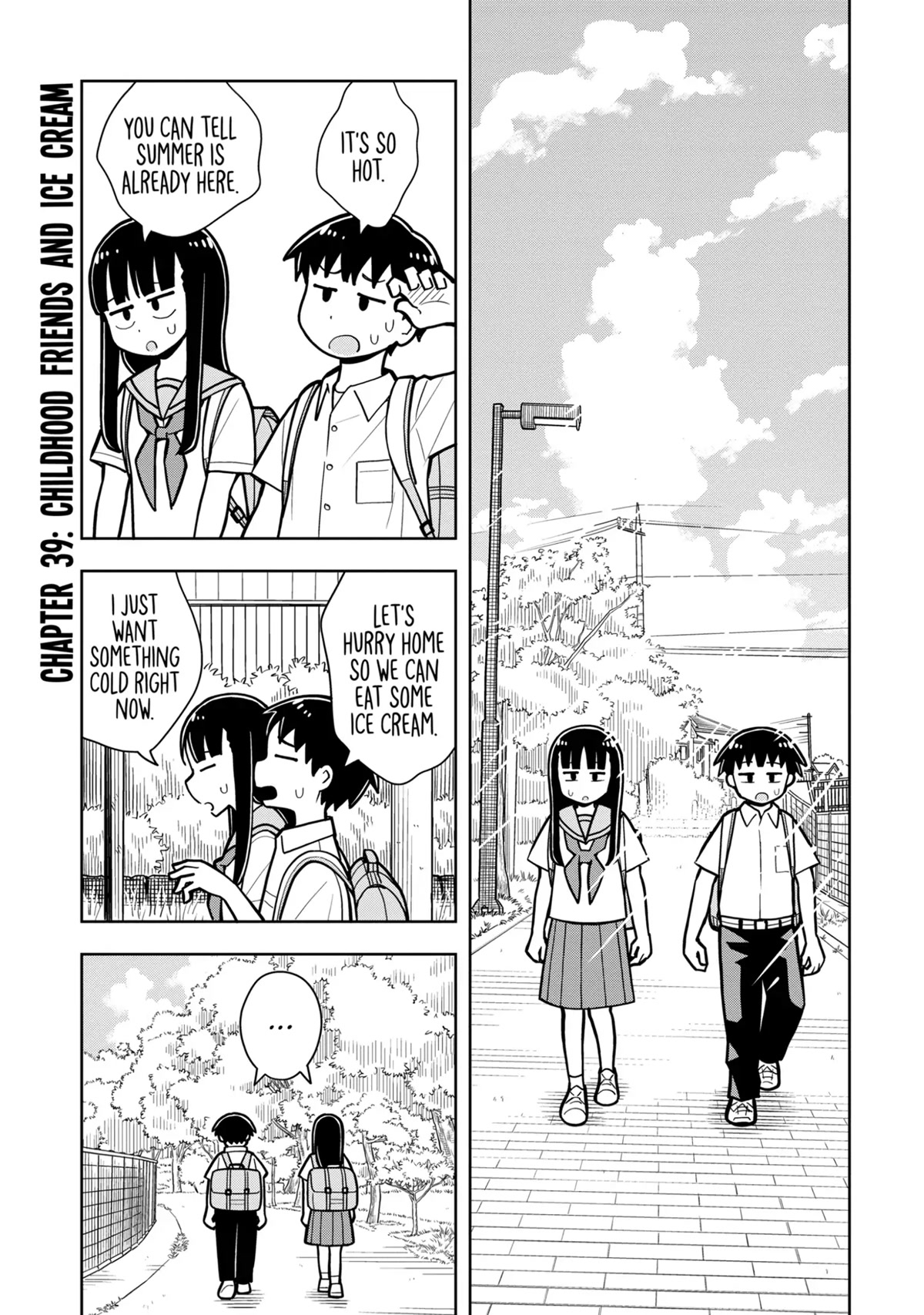 Starting Today She's My Childhood Friend Chapter 39 page 1 - Chapter 39: Childhood Friends and Ice Cream
