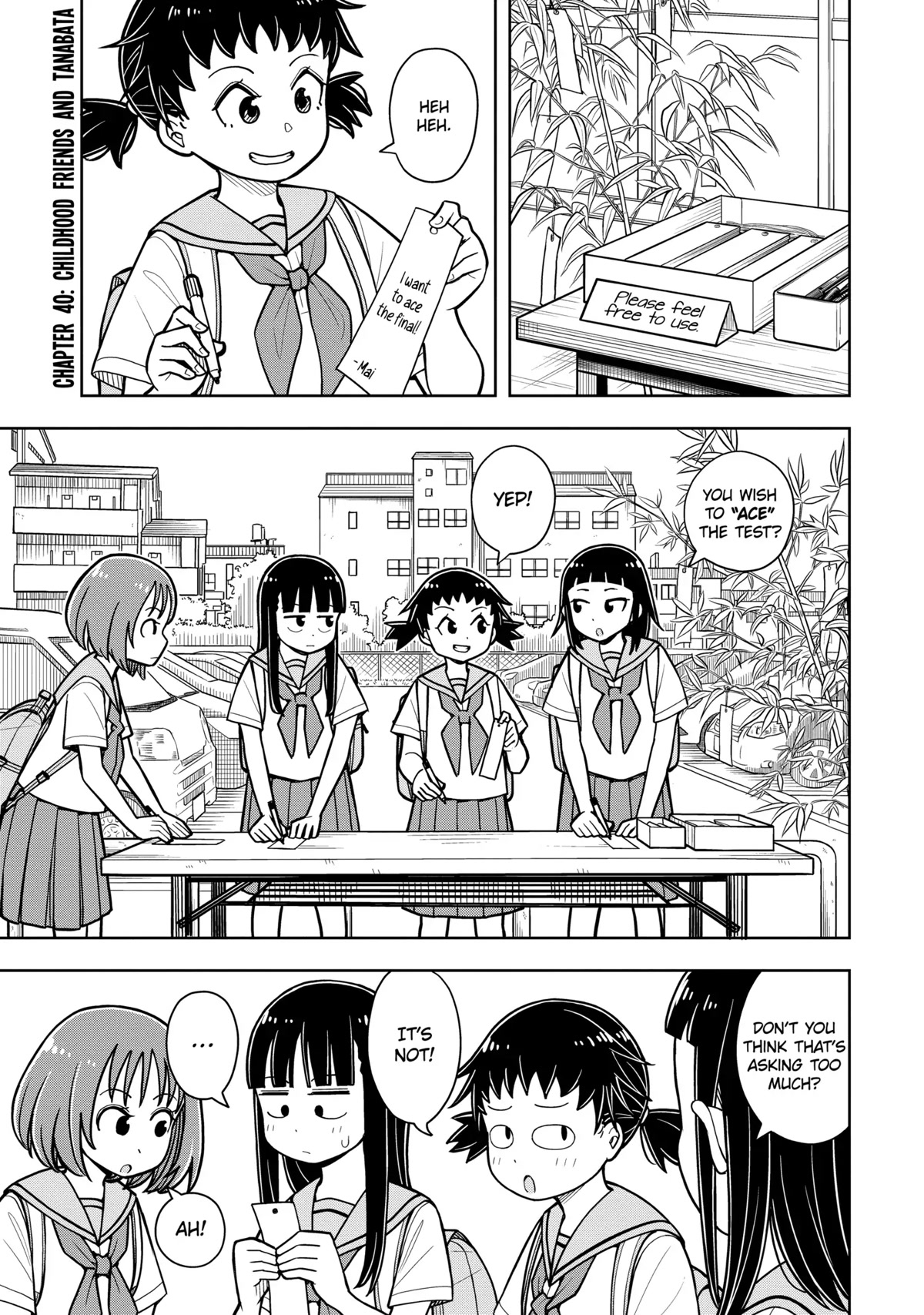 Starting Today She's My Childhood Friend Chapter 40 page 1 - Chapter 40: Childhood Friends and Tanabata