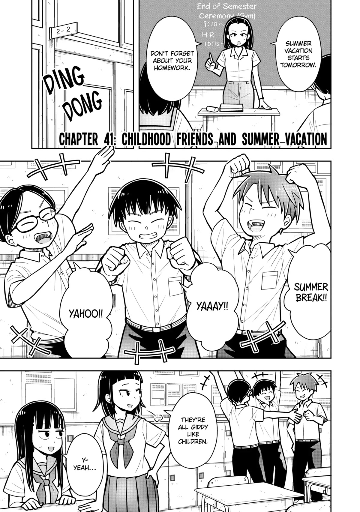 Starting Today She's My Childhood Friend Chapter 41 page 1 - Chapter 41: Childhood Friends and Summer Vacation