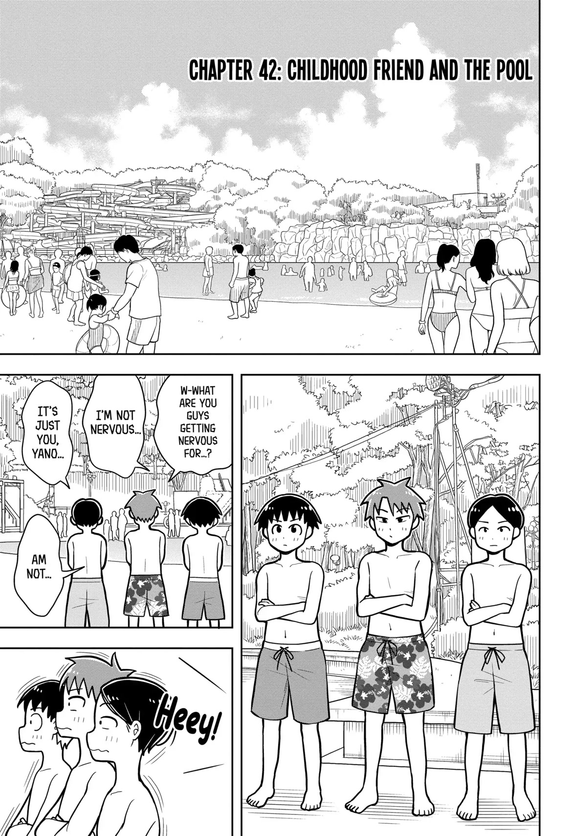 Starting Today She's My Childhood Friend Chapter 42 page 1 - Chapter 42: Childhood Friend and the Pool