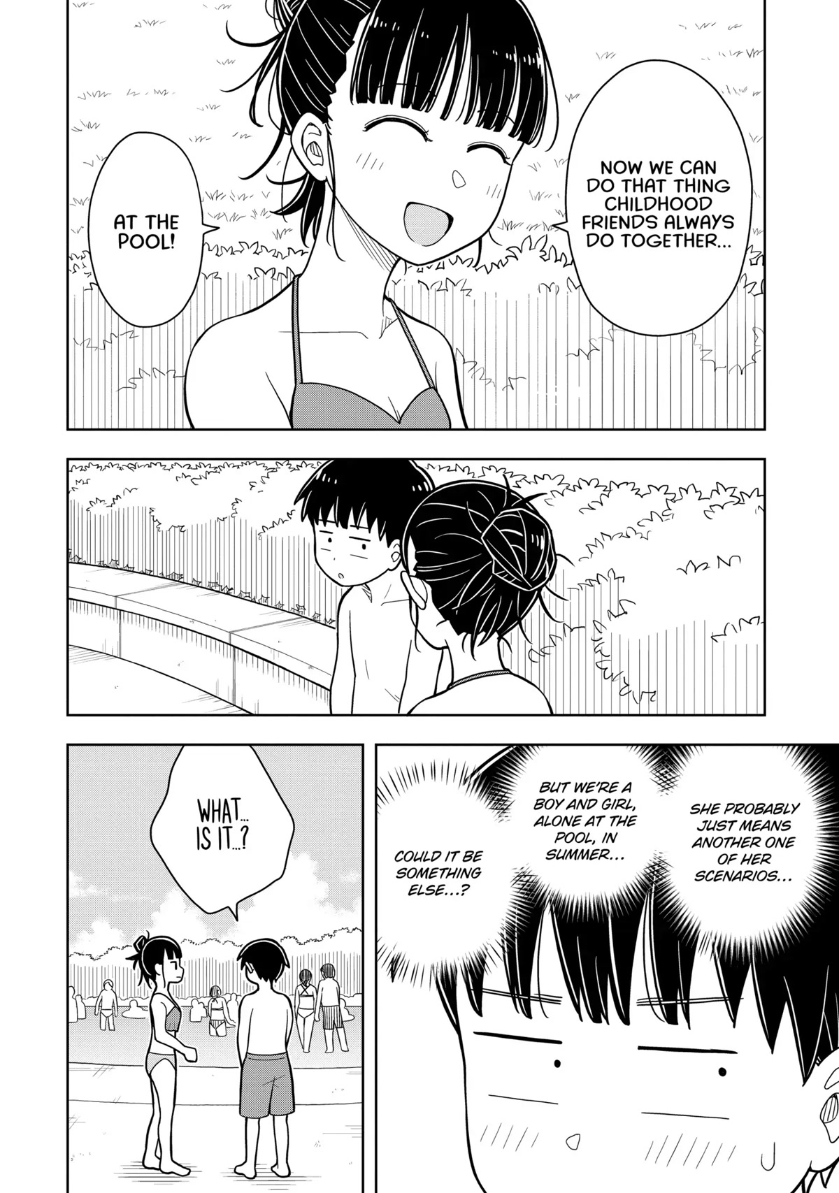 Starting Today She's My Childhood Friend Chapter 42 page 10 - Chapter 42: Childhood Friend and the Pool