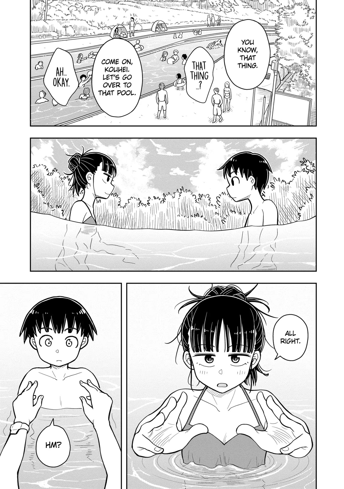 Starting Today She's My Childhood Friend Chapter 42 page 11 - Chapter 42: Childhood Friend and the Pool