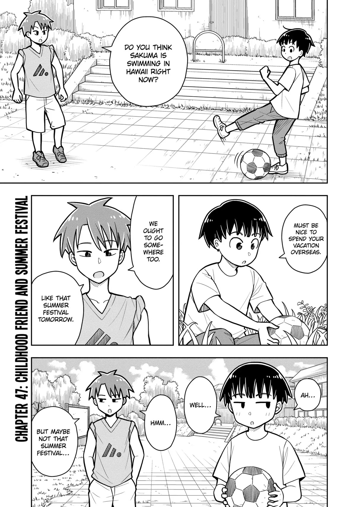Starting Today She's My Childhood Friend Chapter 47 page 1 - Chapter 47: Childhood Friend and Summer Festival