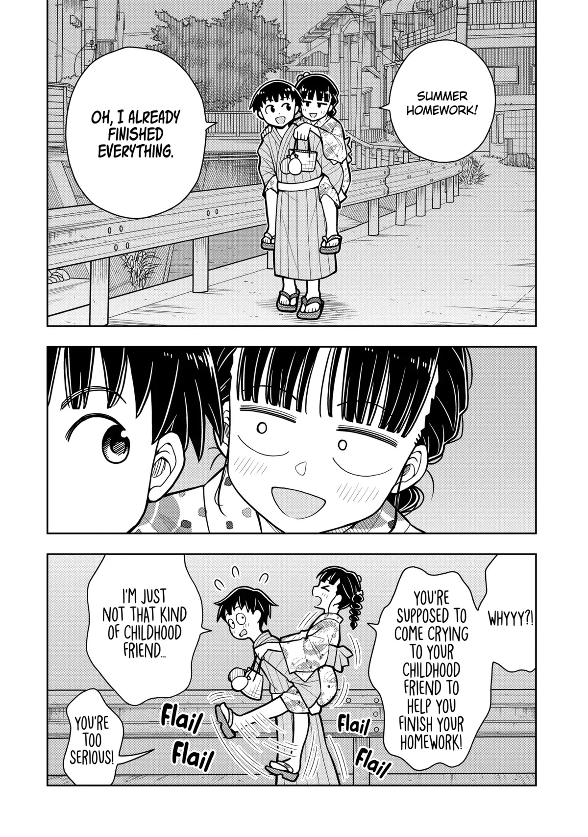 Starting Today She's My Childhood Friend Chapter 48 page 14 - Chapter 48: Childhood Friends and Piggybacks
