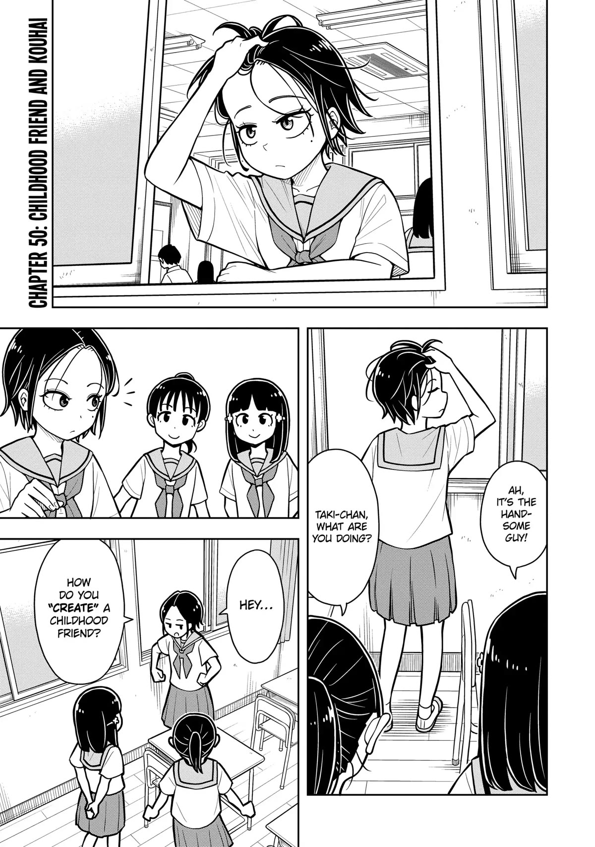 Starting Today She's My Childhood Friend Chapter 50 page 1 - Chapter 50: Childhood Friend and Kouhai