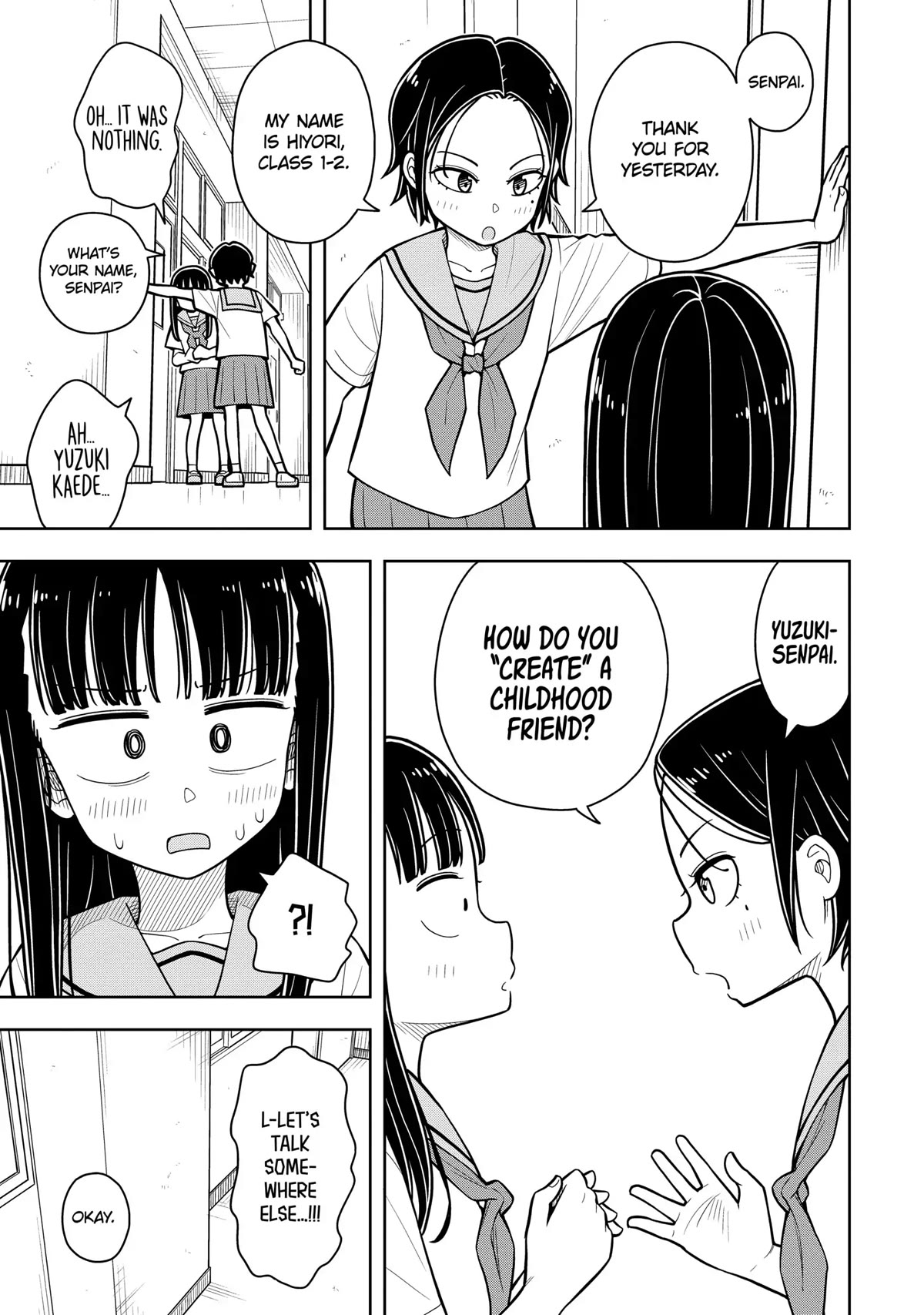 Starting Today She's My Childhood Friend Chapter 50 page 3 - Chapter 50: Childhood Friend and Kouhai