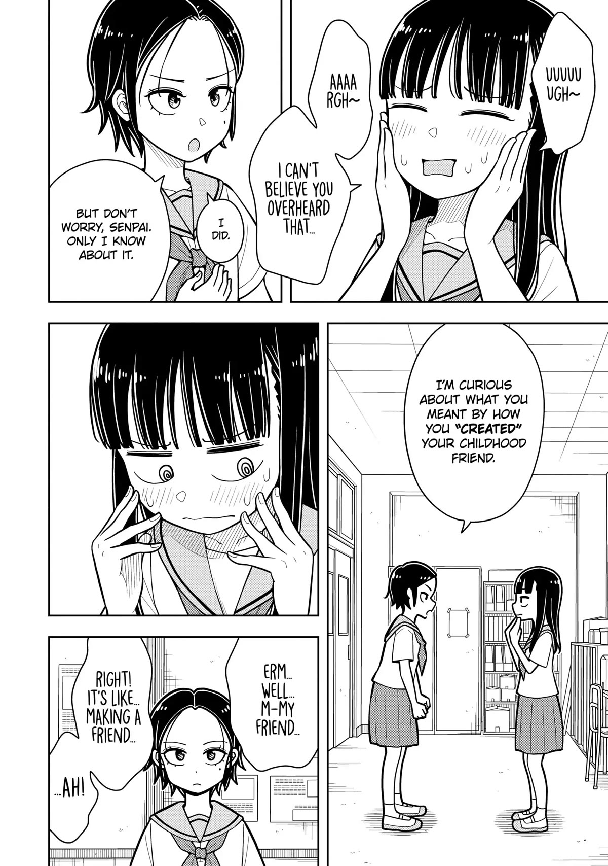 Starting Today She's My Childhood Friend Chapter 50 page 4 - Chapter 50: Childhood Friend and Kouhai