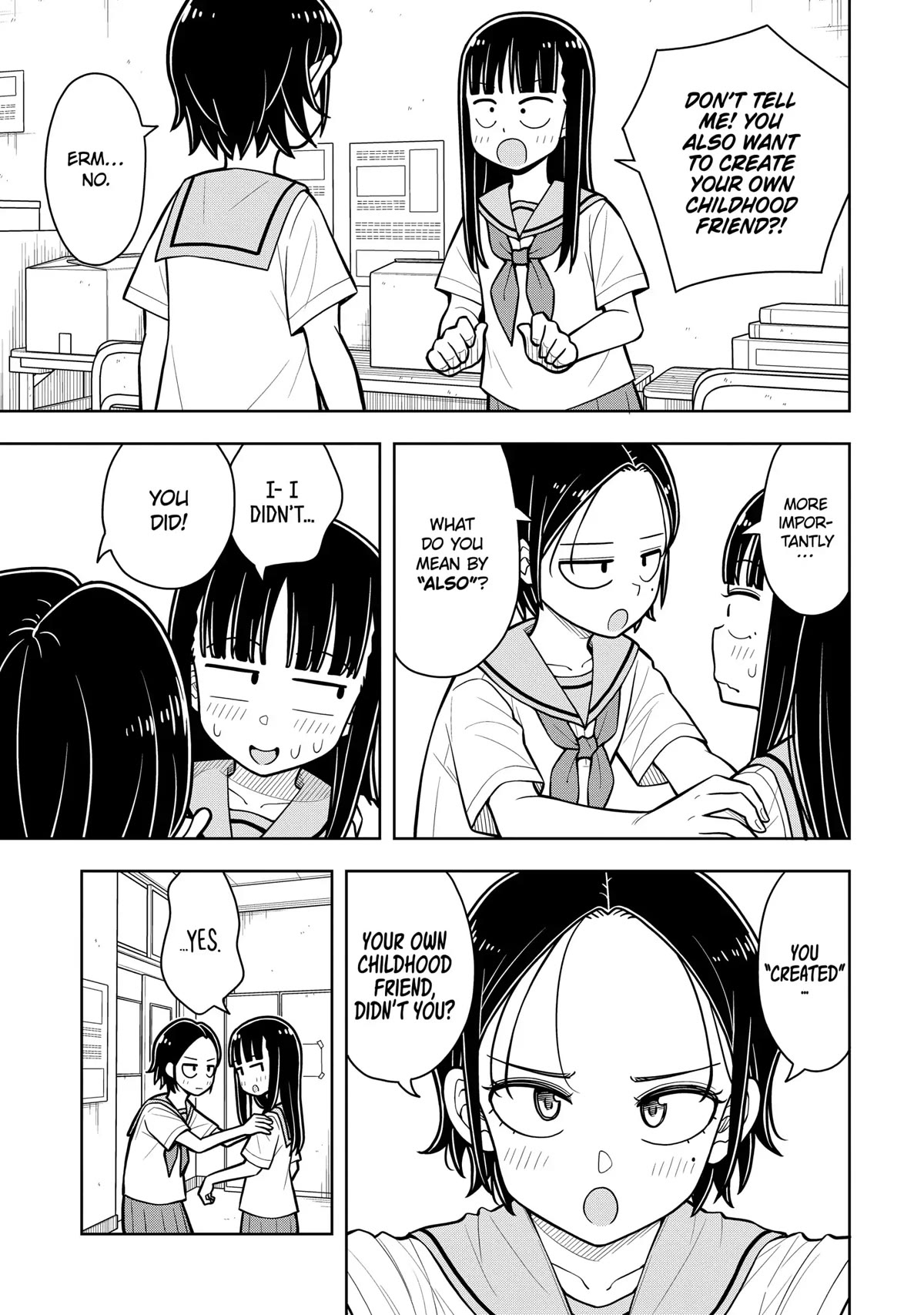 Starting Today She's My Childhood Friend Chapter 50 page 5 - Chapter 50: Childhood Friend and Kouhai