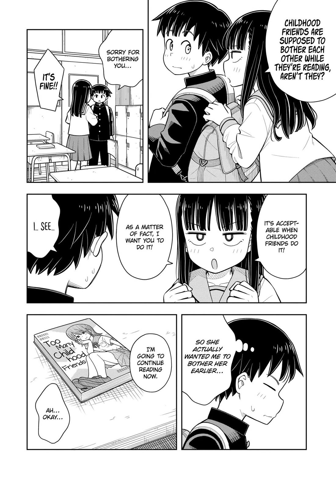 Starting Today She's My Childhood Friend Chapter 60 page 8 - Chapter 60