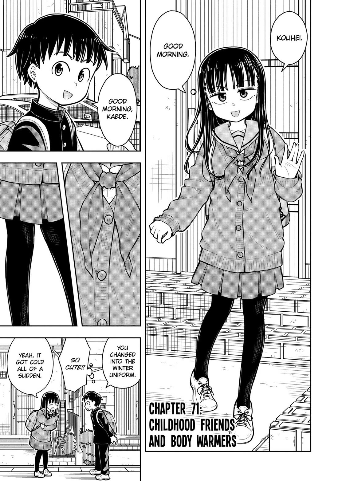 Starting Today She's My Childhood Friend Chapter 71 page 1 - Chapter 71
