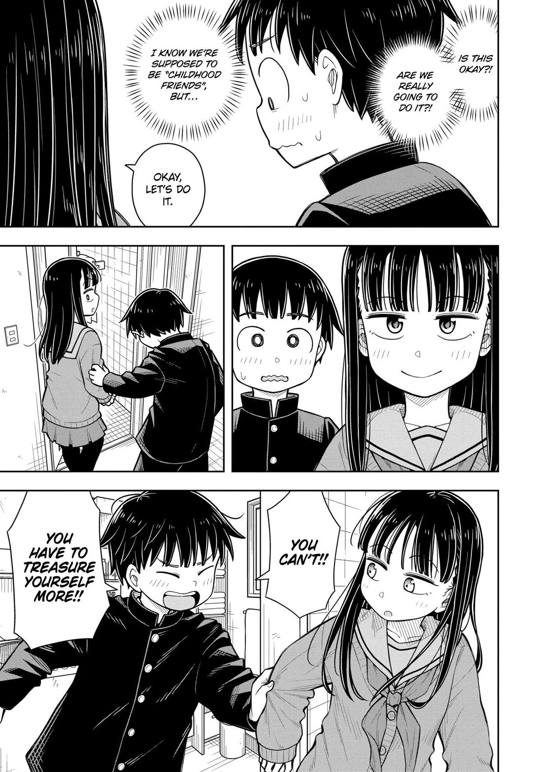 Starting Today She's My Childhood Friend Chapter 72 page 9 - Chapter 72