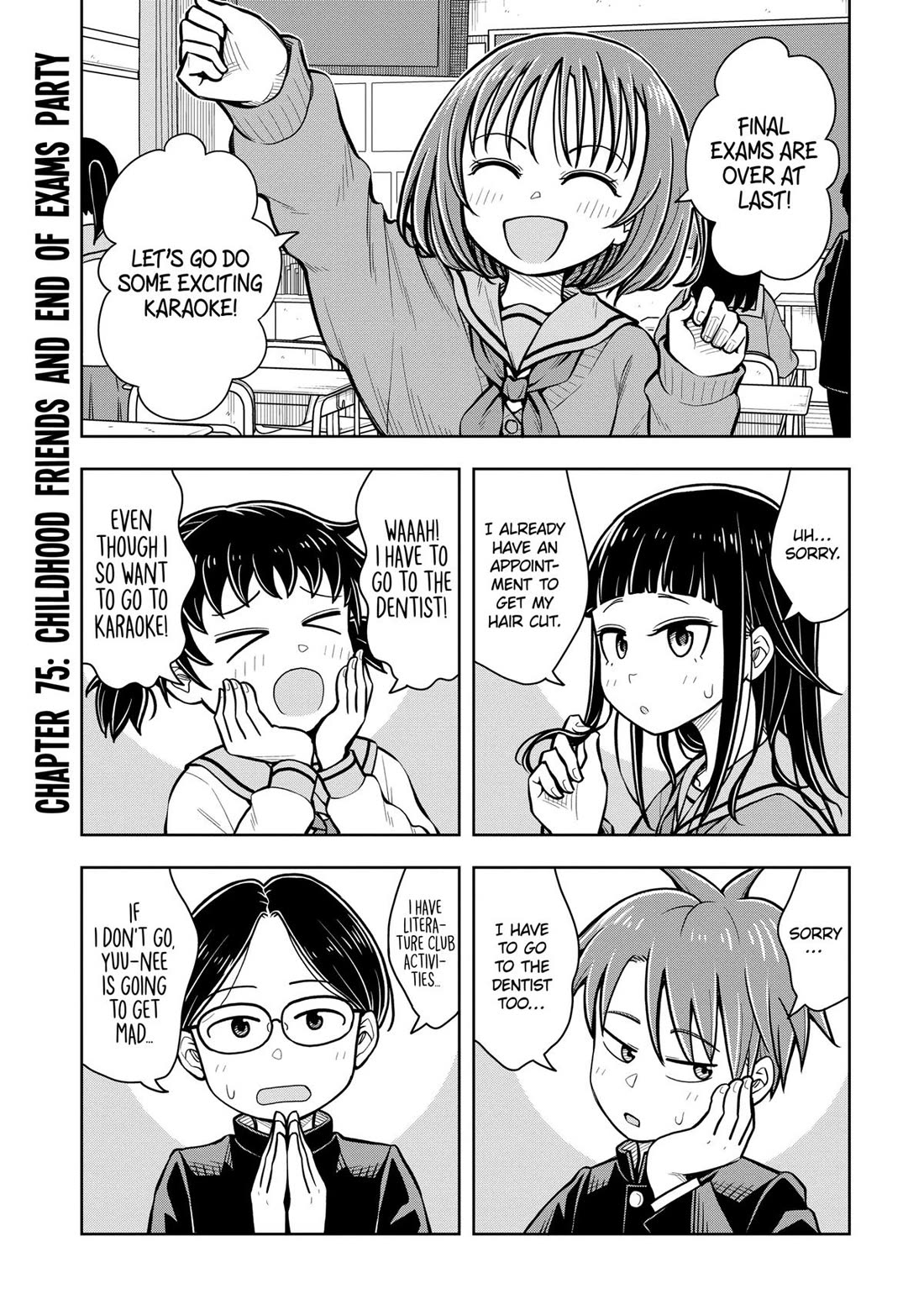 Starting Today She's My Childhood Friend Chapter 75 page 1 - Chapter 75