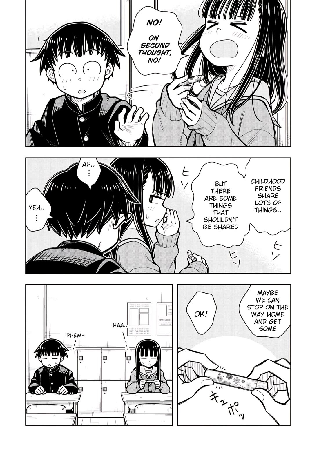 Starting Today She's My Childhood Friend Chapter 89 page 12 - Chapter 89: Childhood Friend and Lip Balm