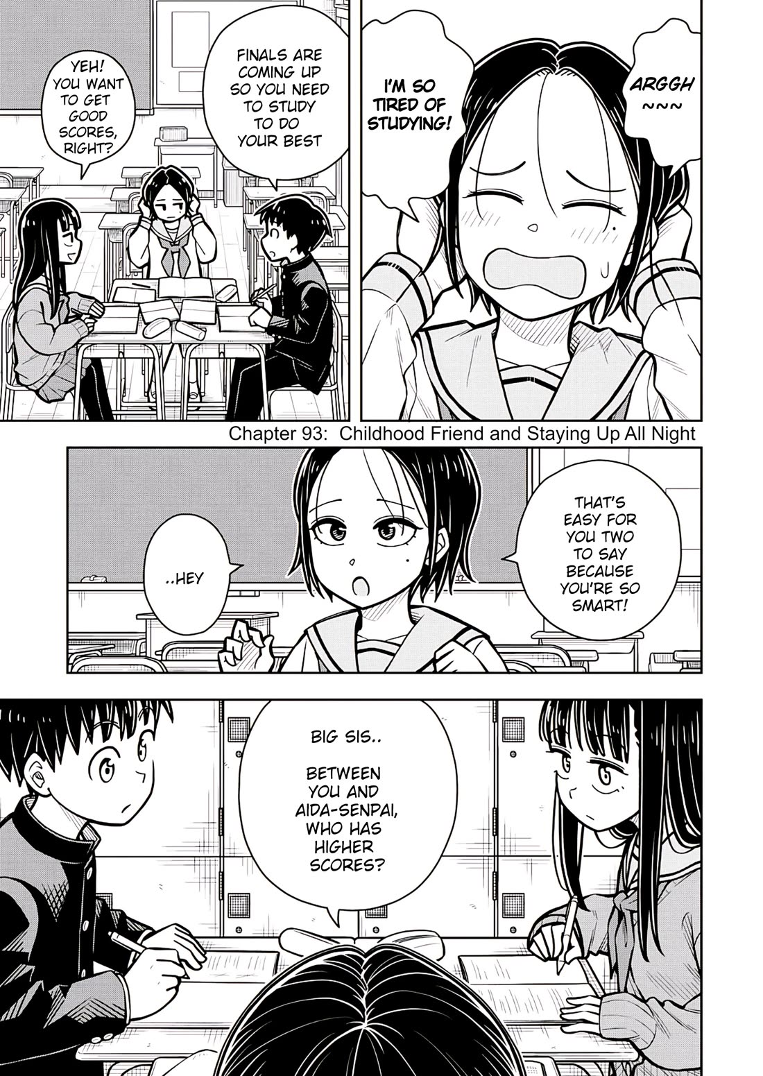 Starting Today She's My Childhood Friend Chapter 93 page 1 - Chapter 93: Childhood Friend and Staying Up All Night