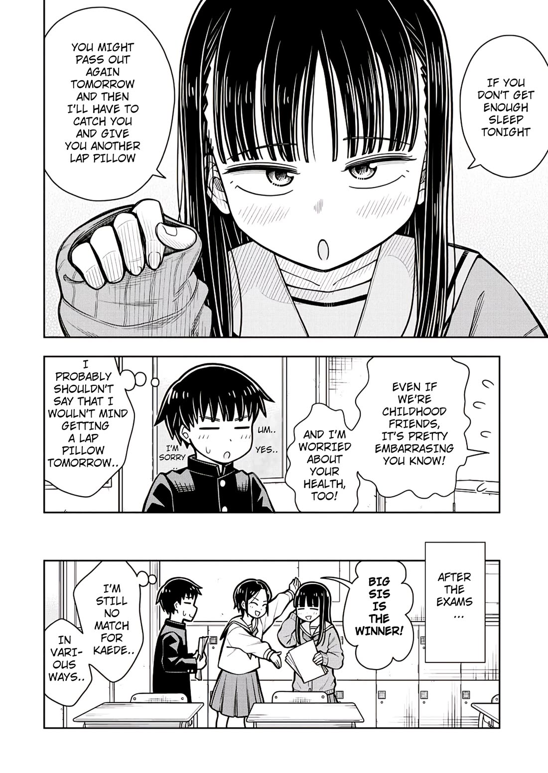 Starting Today She's My Childhood Friend Chapter 93 page 12 - Chapter 93: Childhood Friend and Staying Up All Night