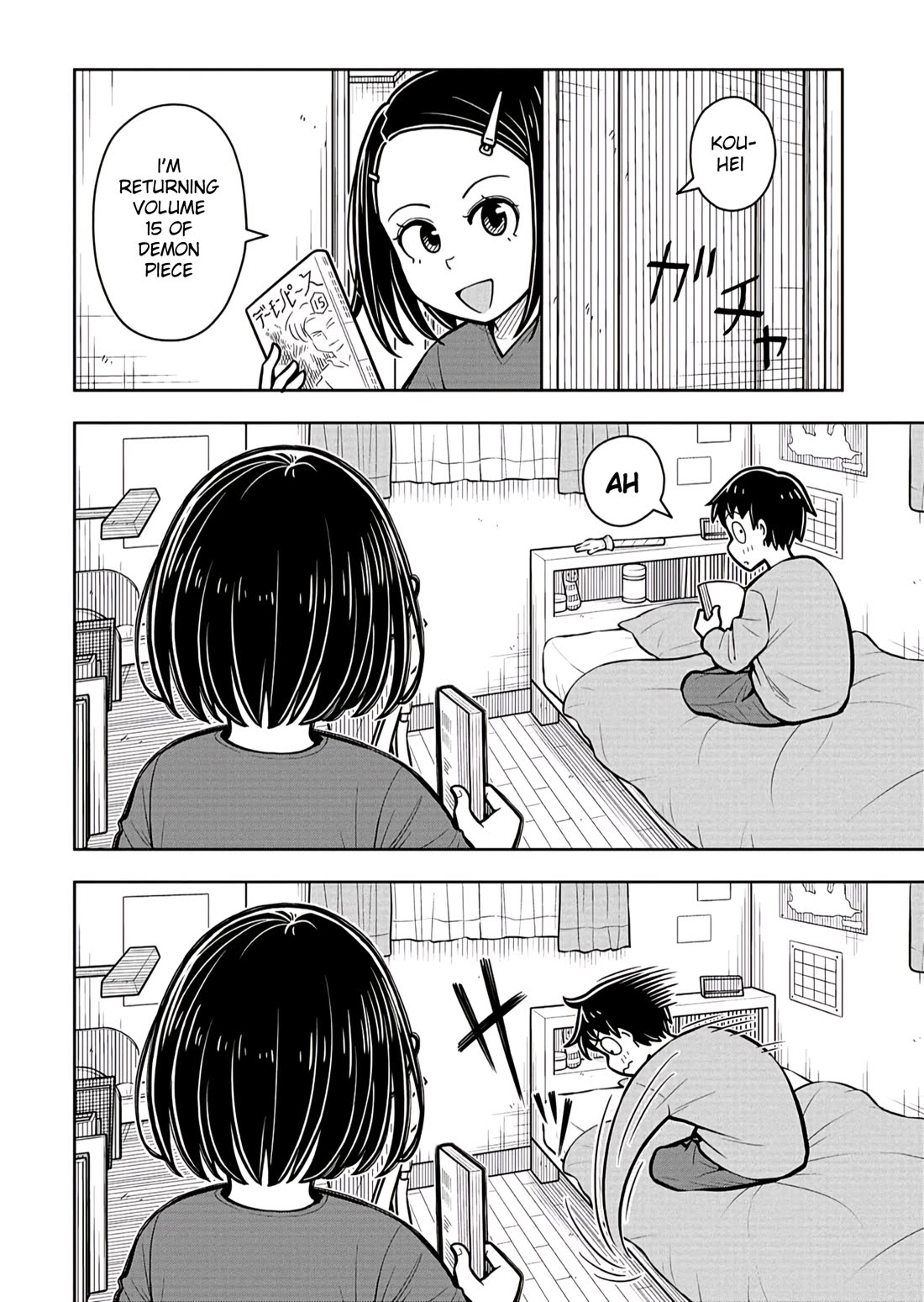 Starting Today She's My Childhood Friend Chapter 96 page 2 - Chapter 96: Childhood Friend and Under The Bed