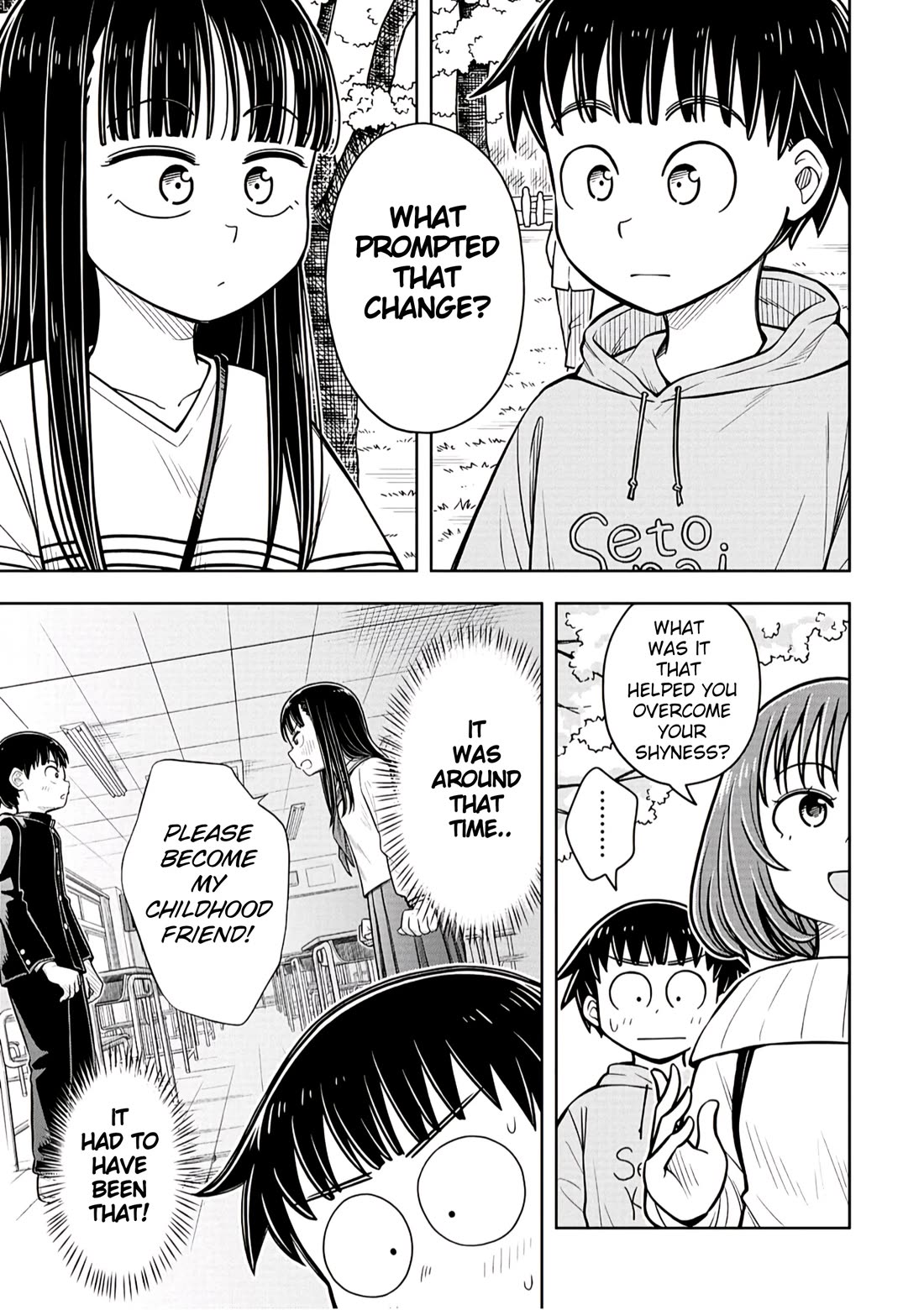 Starting Today She's My Childhood Friend Chapter 98 page 11 - Chapter 98: Childhood Friend and Cherry Blossom Viewing