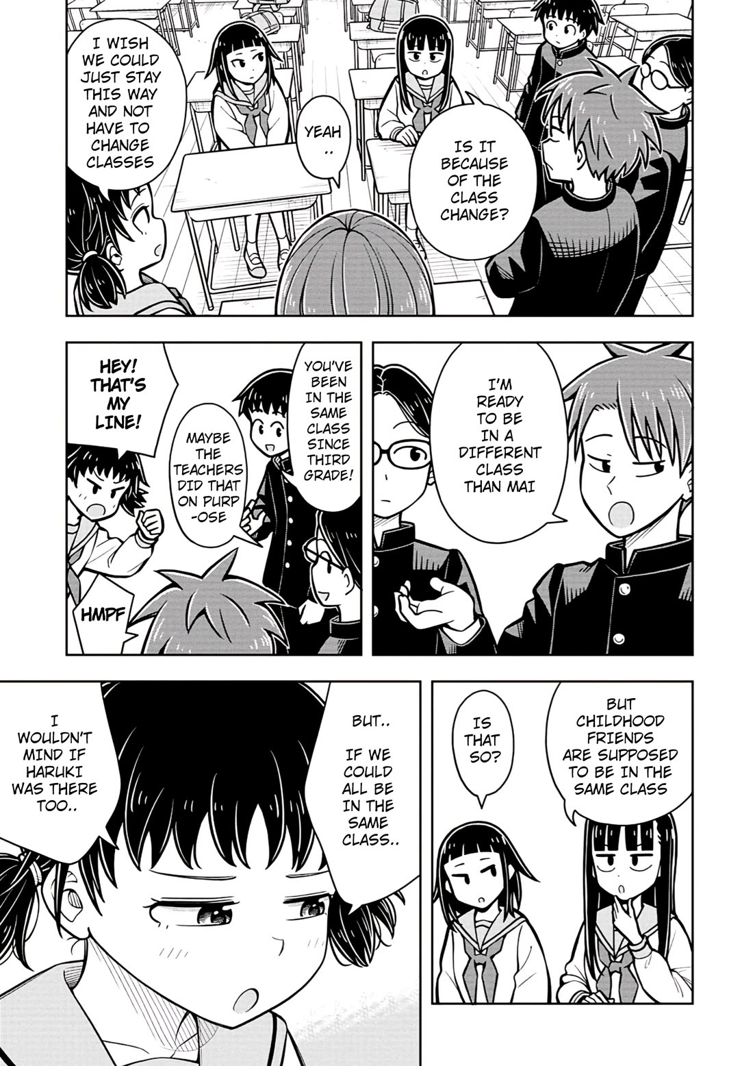 Starting Today She's My Childhood Friend Chapter 98 page 3 - Chapter 98: Childhood Friend and Cherry Blossom Viewing