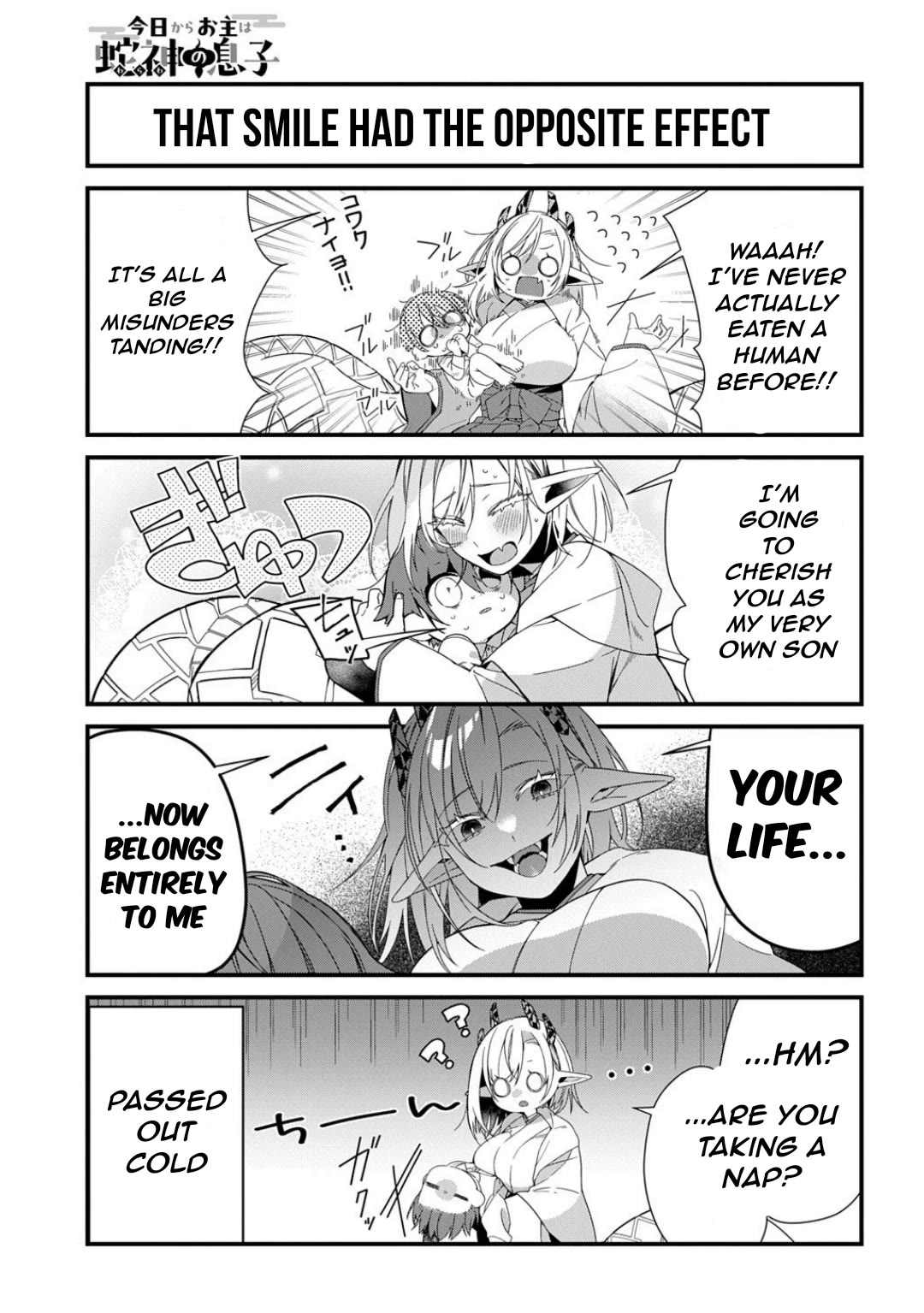 Starting Today, You are the Snake Goddess' Son Chapter 1 page 10 - Chapter 1