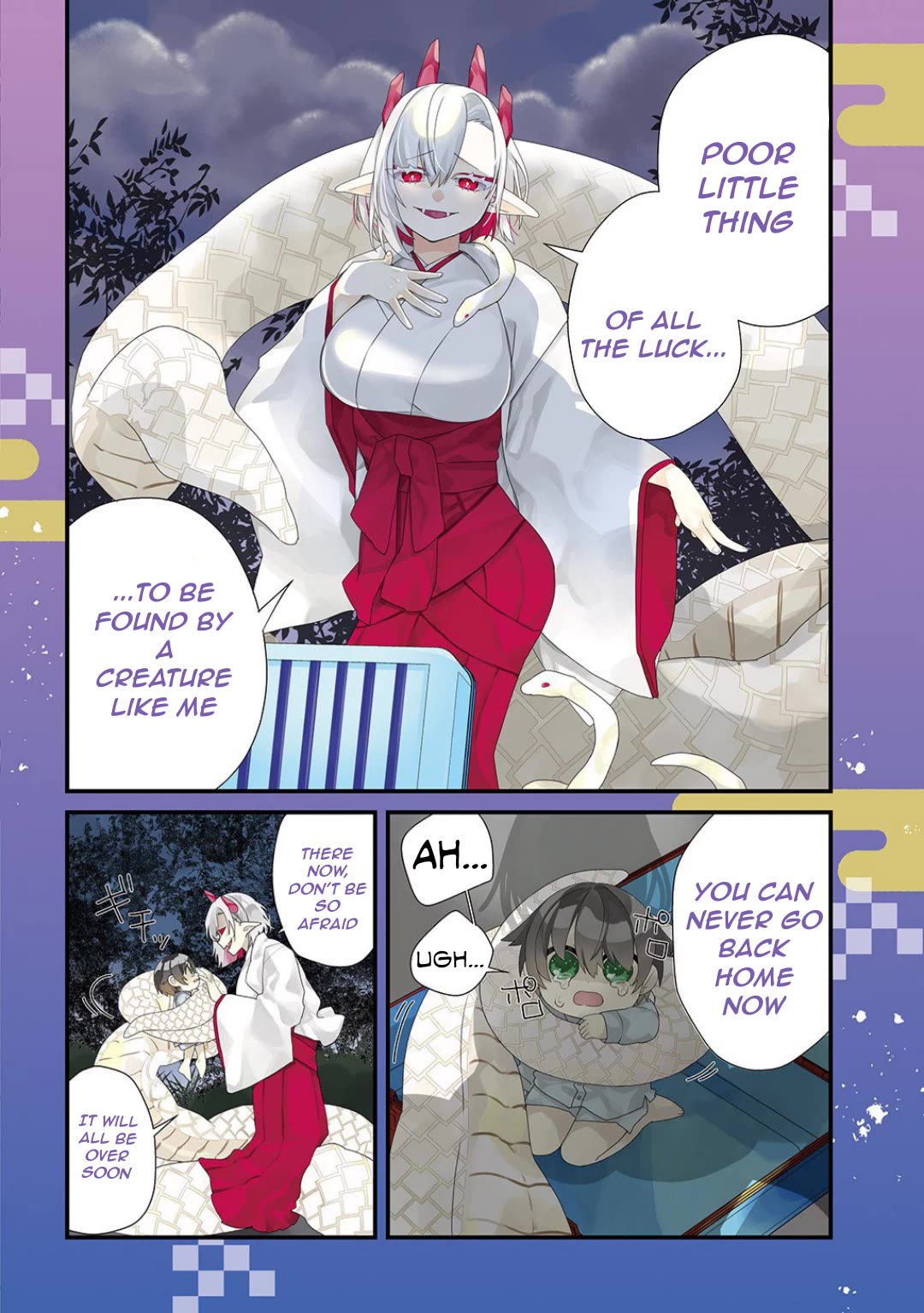 Starting Today, You are the Snake Goddess' Son Chapter 1 page 3 - Chapter 1