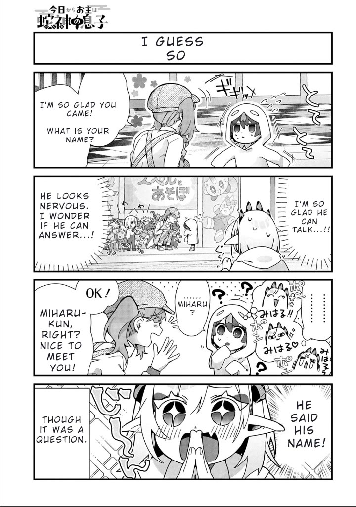 Starting Today, You are the Snake Goddess' Son Chapter 11 page 4 - Chapter 11: Joining an Event!!