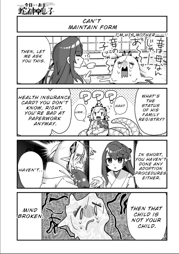 Starting Today, You are the Snake Goddess' Son Chapter 13 page 7 - Chapter 13: It's Musubi!!