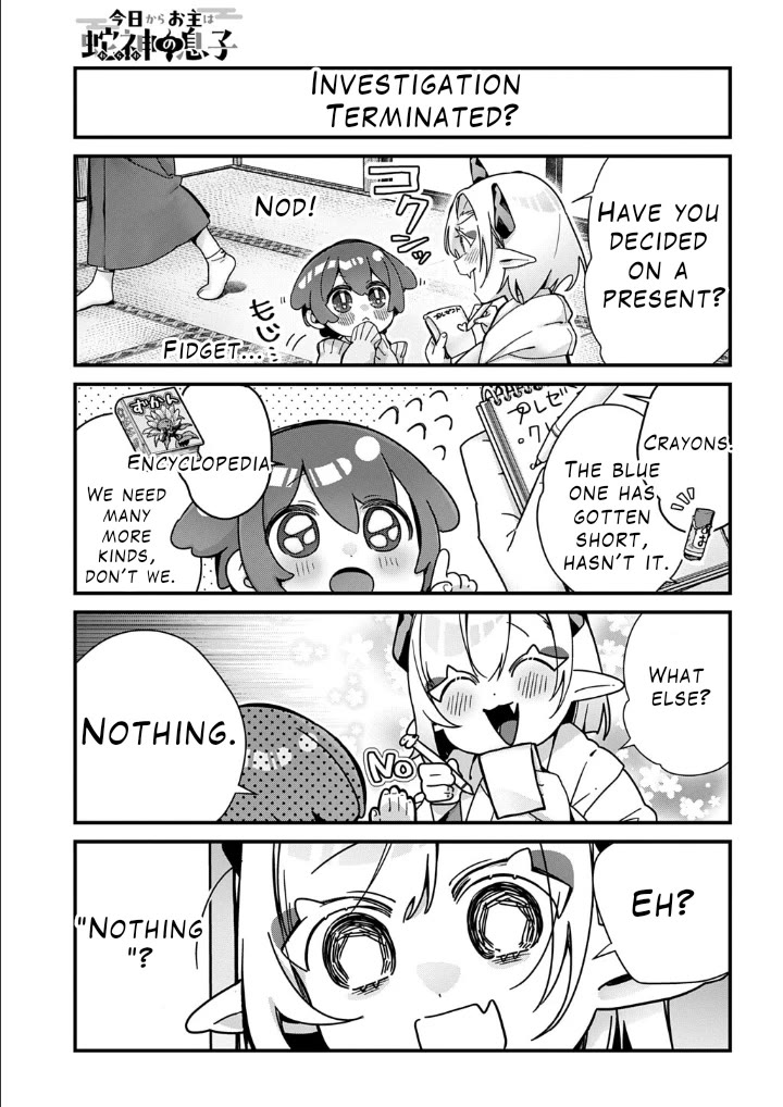 Starting Today, You are the Snake Goddess' Son Chapter 15 page 7 - Chapter 15: I'm Serious!!